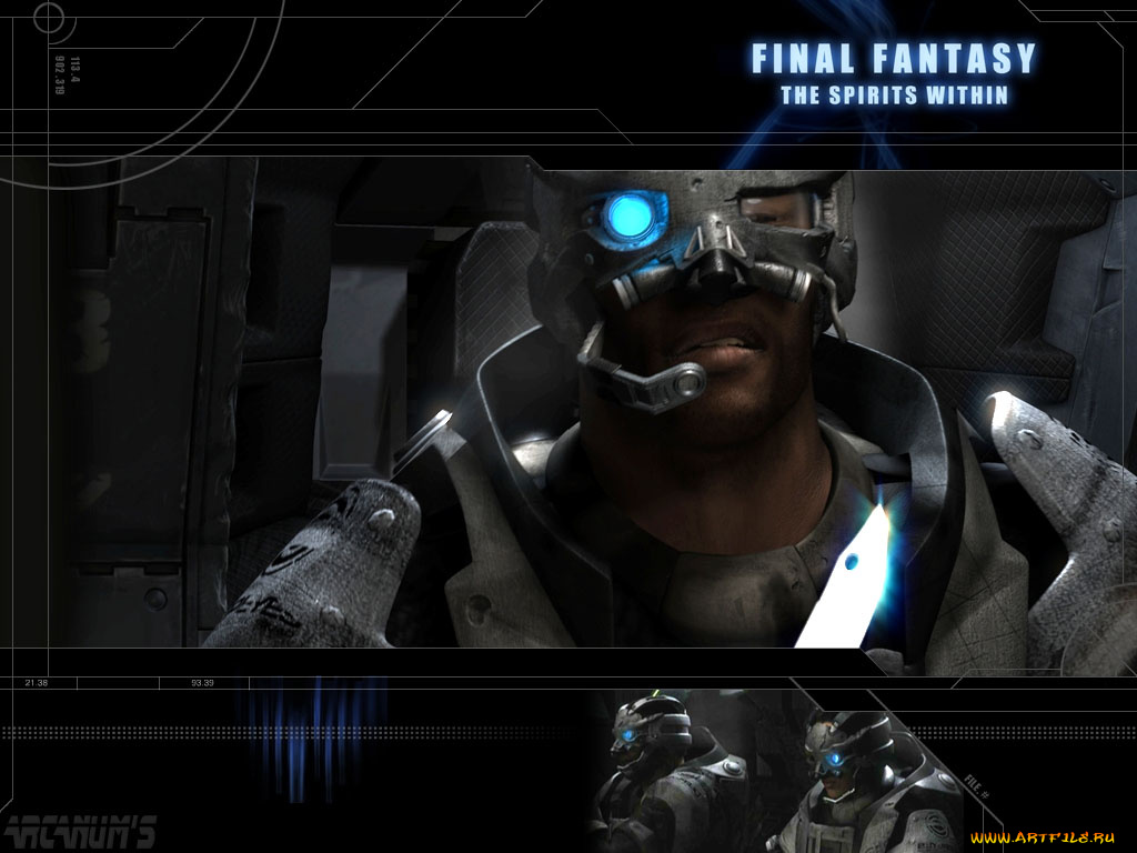 кино, фильмы, final, fantasy, the, spirits, within