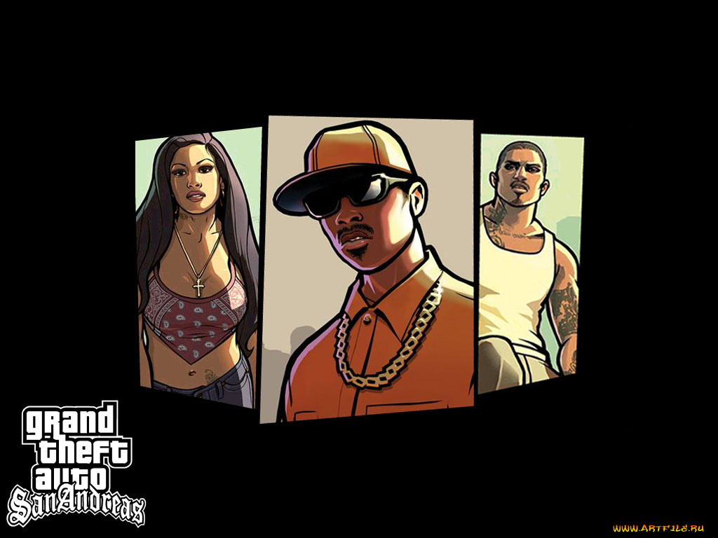 видео, игры, grand, theft, auto, san, andreas