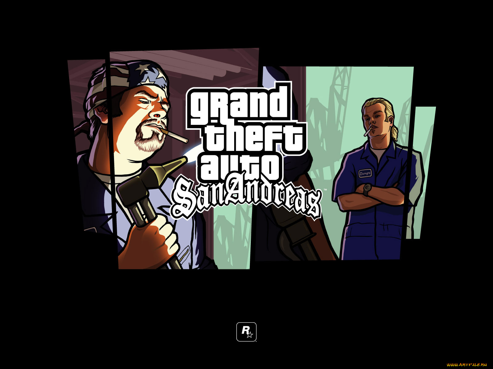 видео, игры, grand, theft, auto, san, andreas
