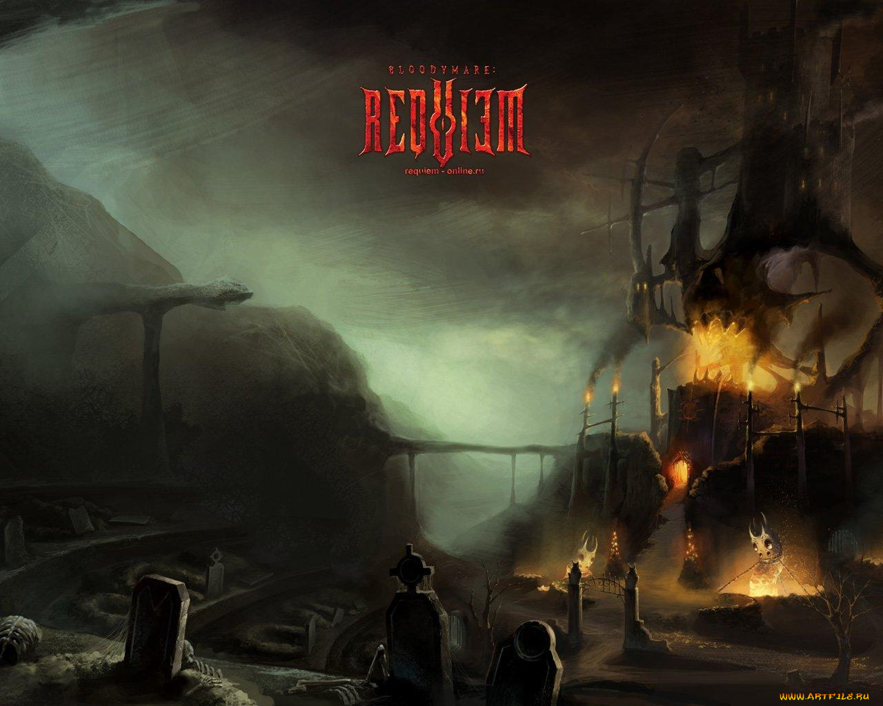 видео, игры, requiem, bloodymare