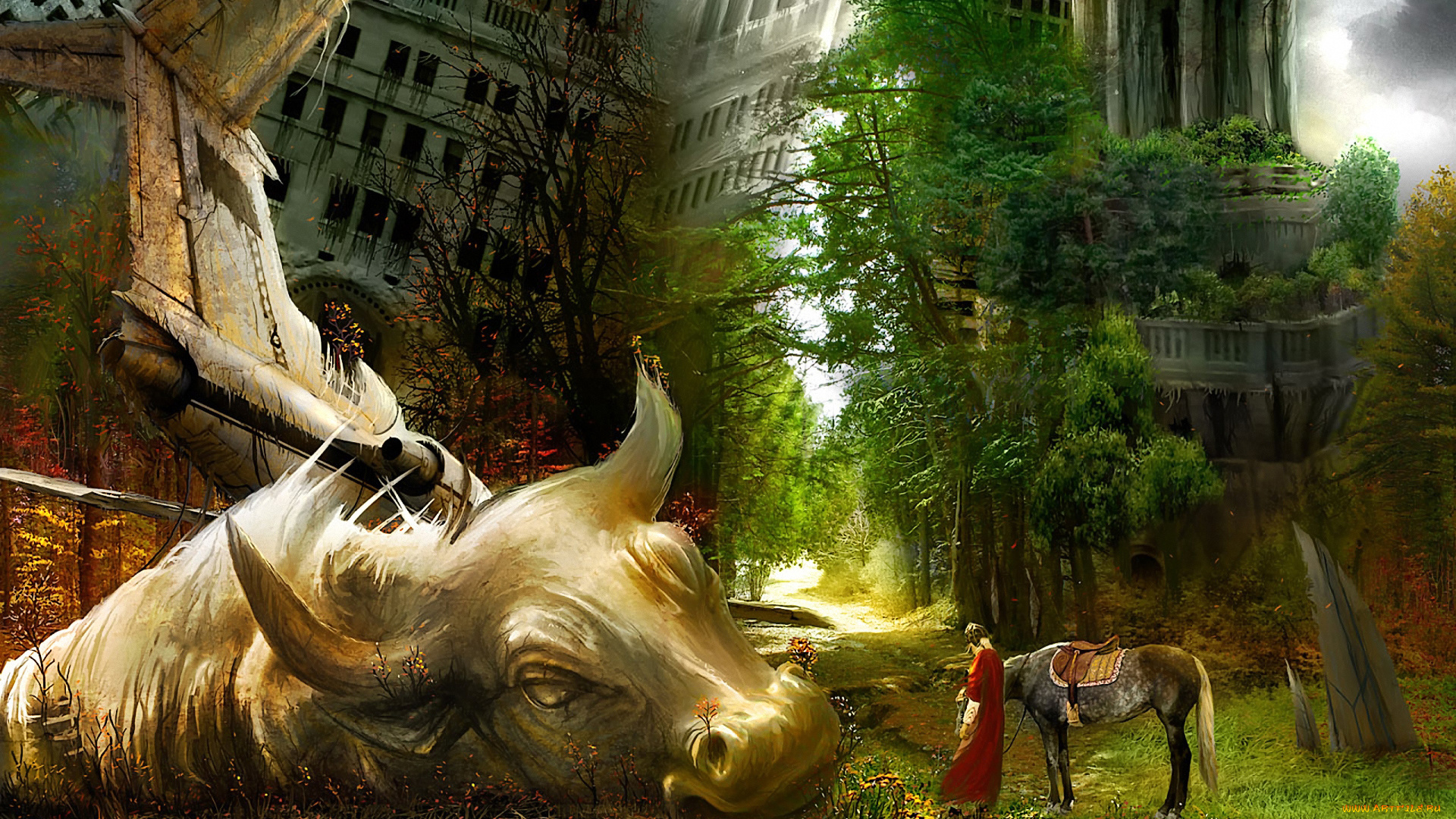 фэнтези, иные, миры, времена