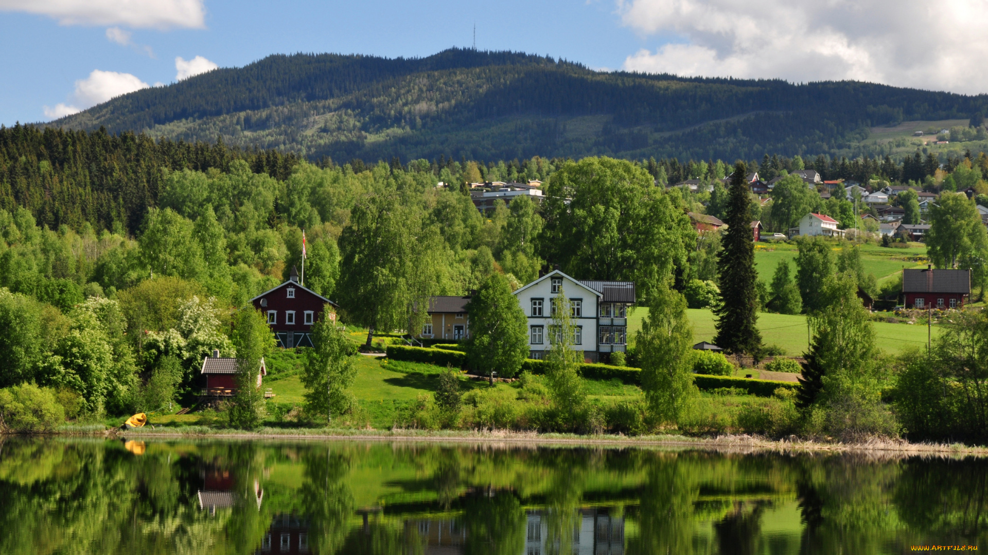 города, пейзажи