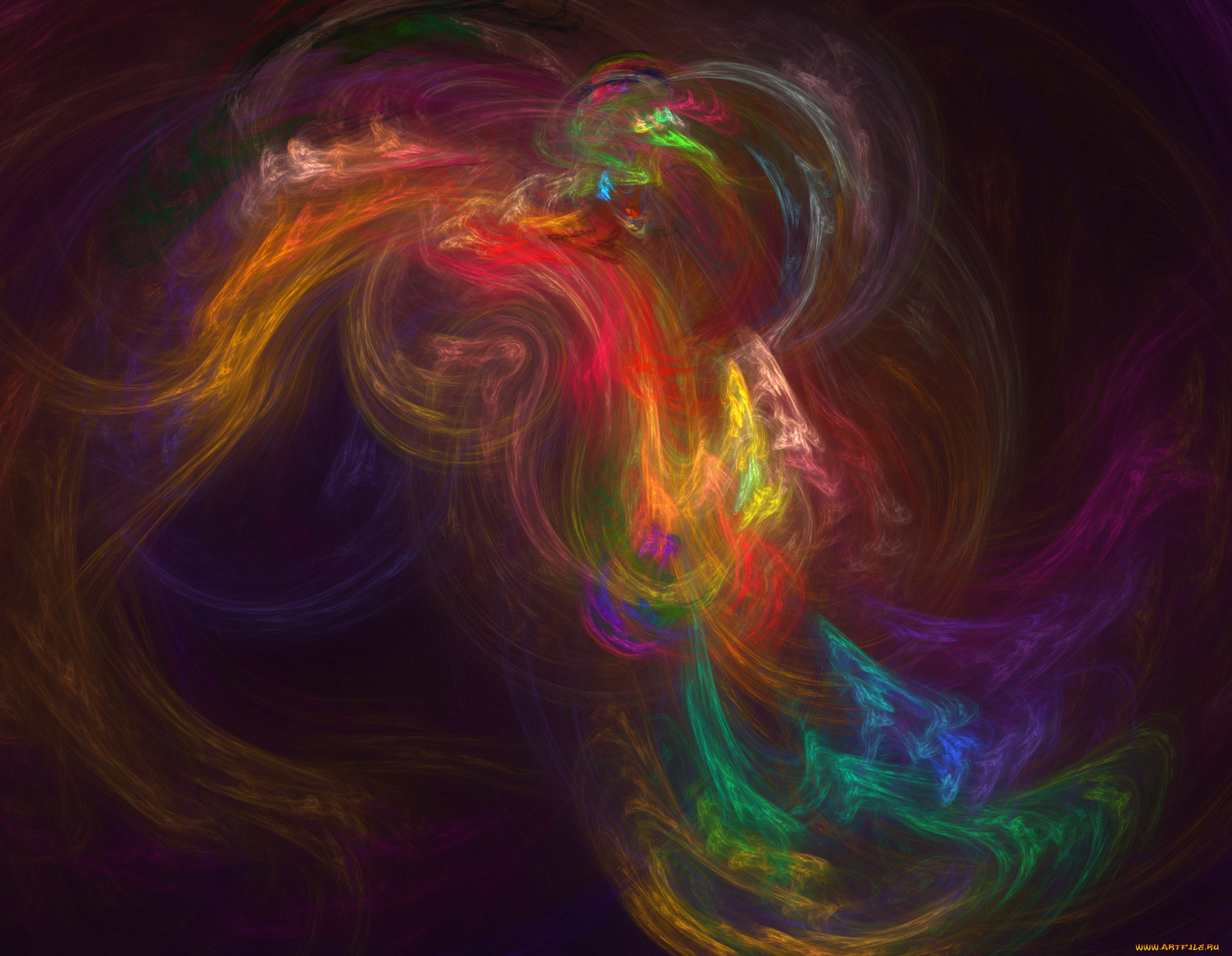 3д, графика, abstract, абстракции, тёмный, фон, абстракция