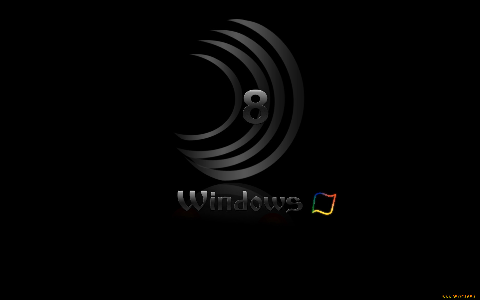компьютеры, windows, тёмный, полосы
