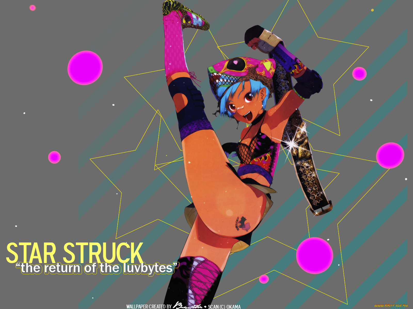 аниме, okama, artist, работа, , японского, художника