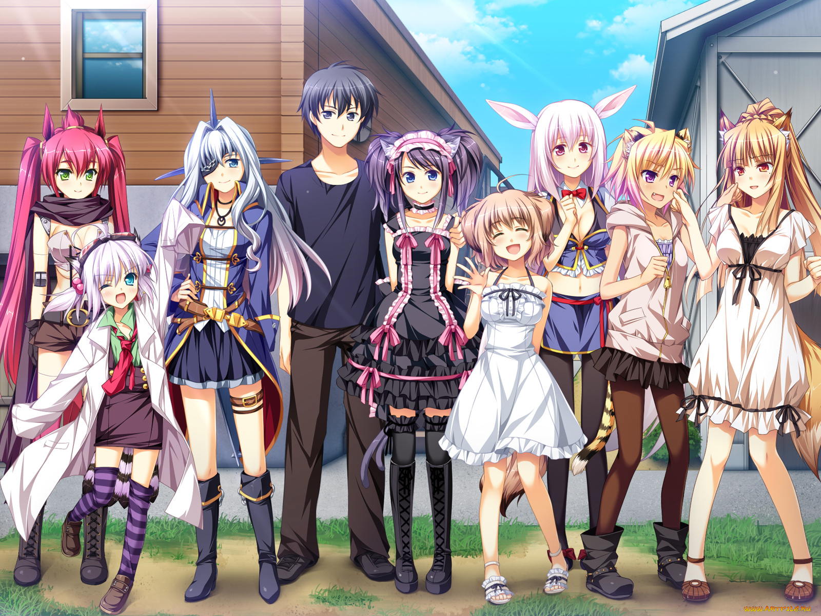 аниме, otomimi, infinity