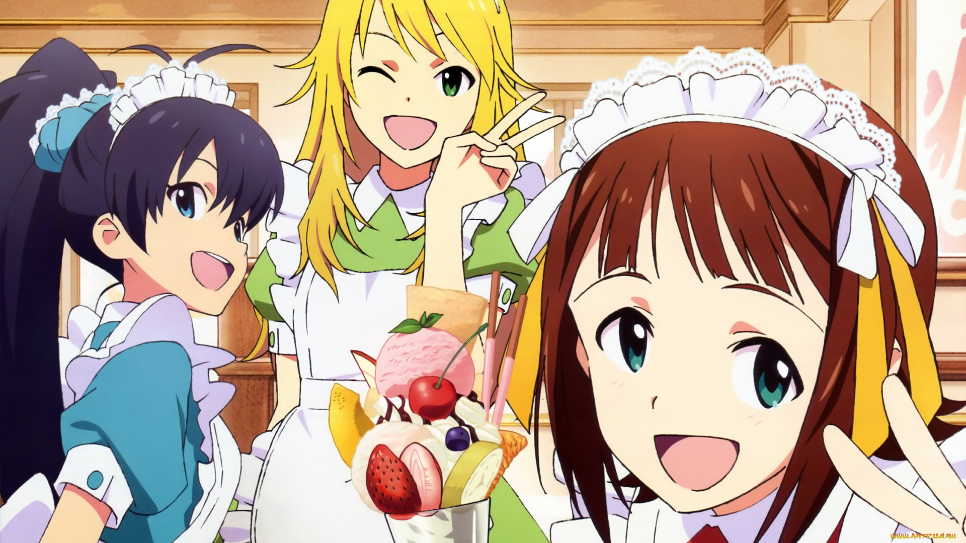 аниме, idolm@ster, idolмаster