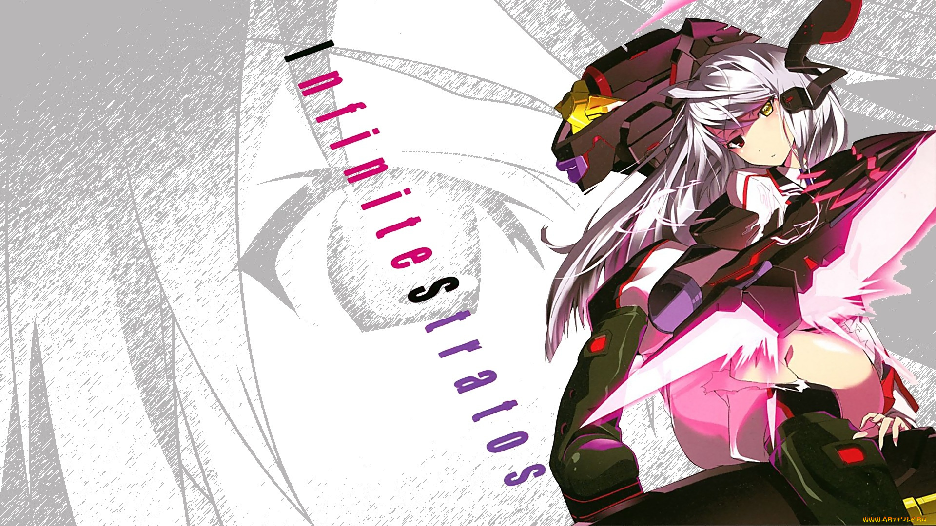 аниме, infinite, stratos