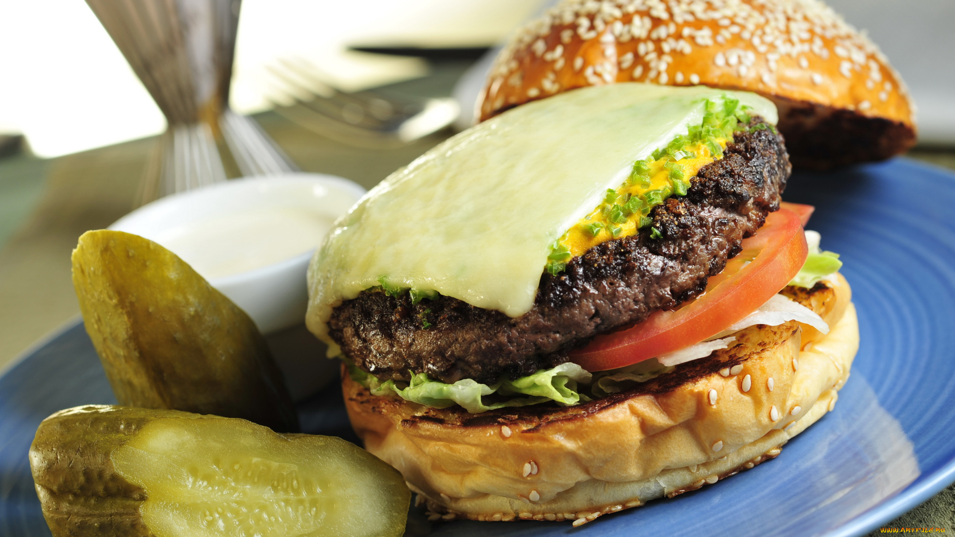 еда, бутерброды, гамбургеры, канапе, огурцы, котлета, зелень, гамбургер, фастфуд