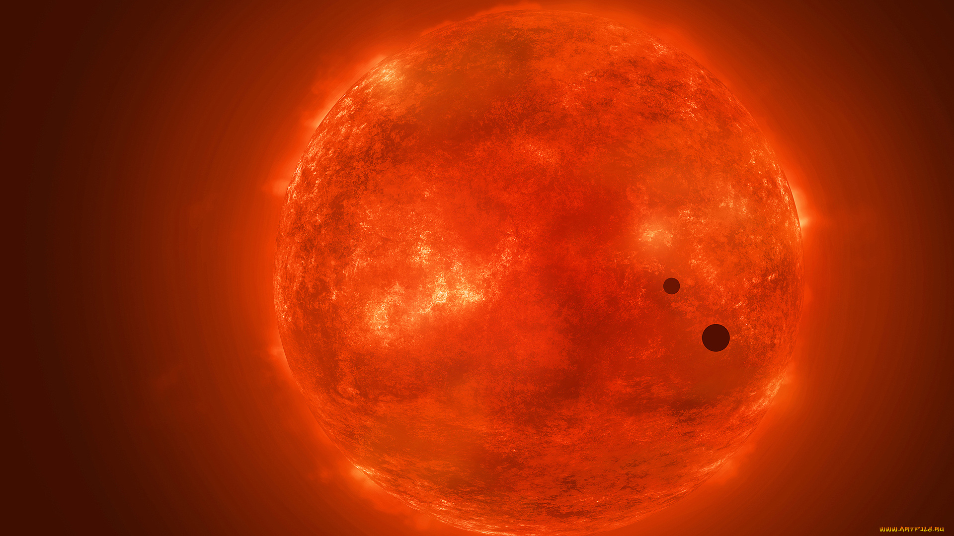 космос, солнце, планеты
