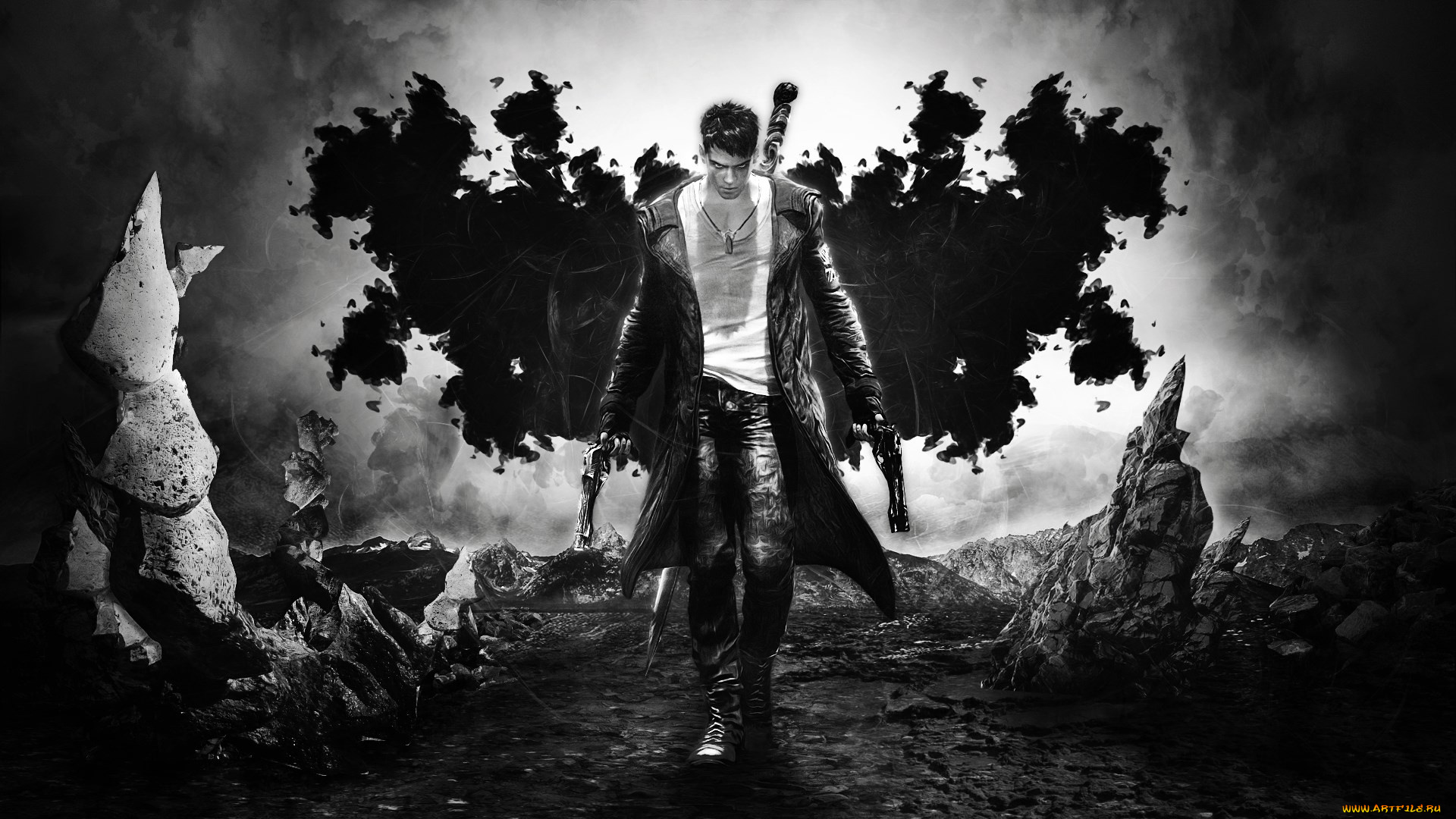 видео, игры, devil, may, cry, оружие