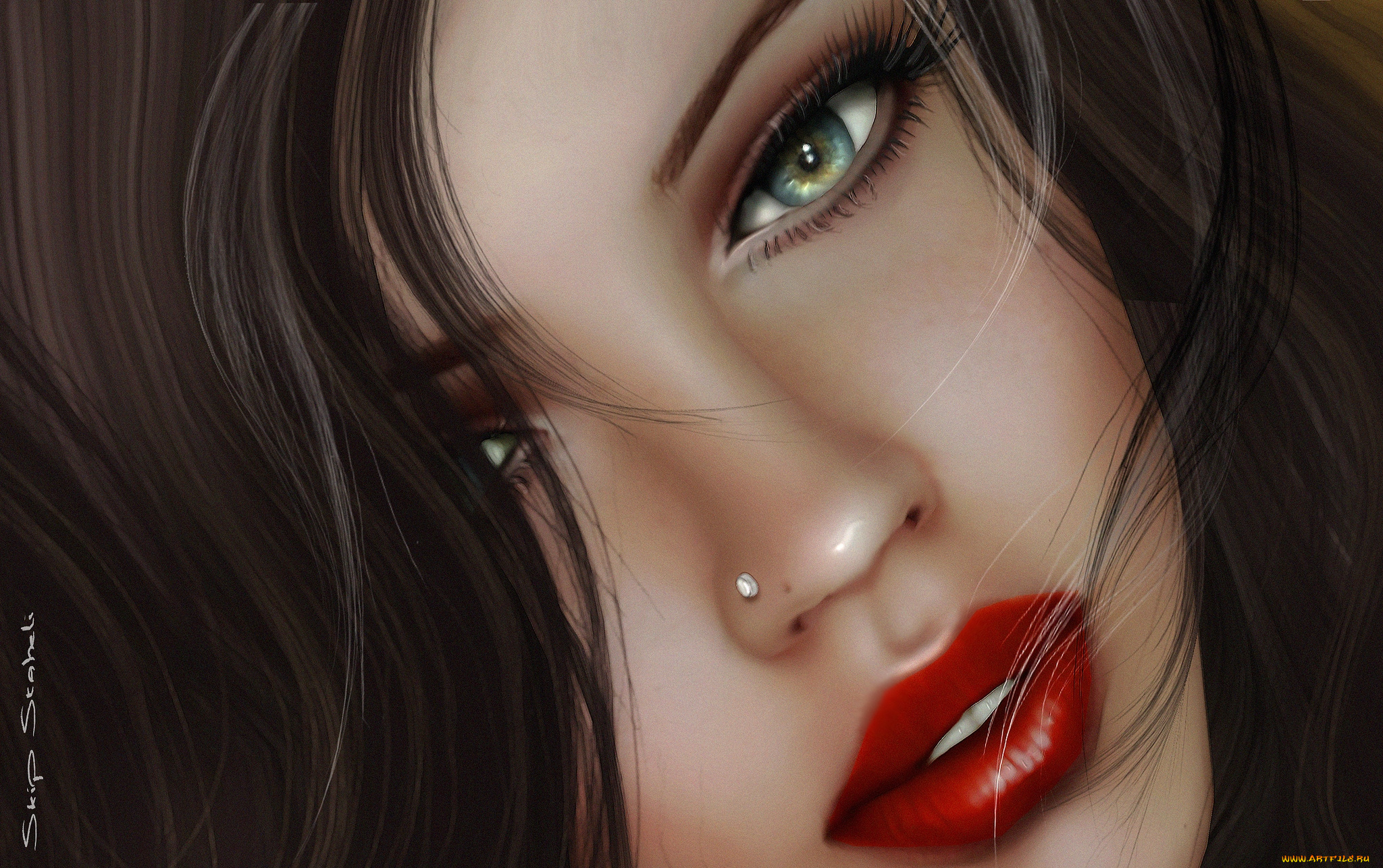 3д, графика, portraits, портрет, лицо