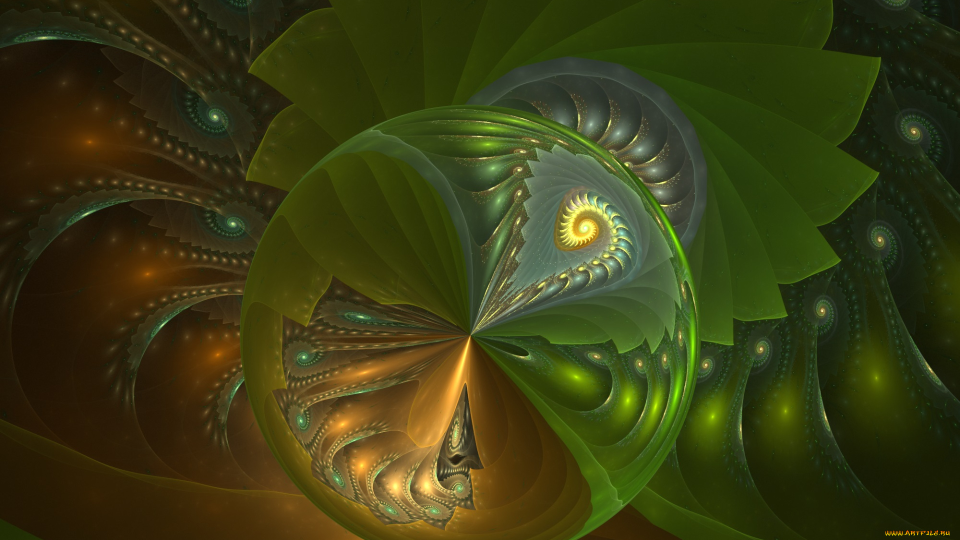 3д, графика, фракталы, , fractal, цвета, фон, узор