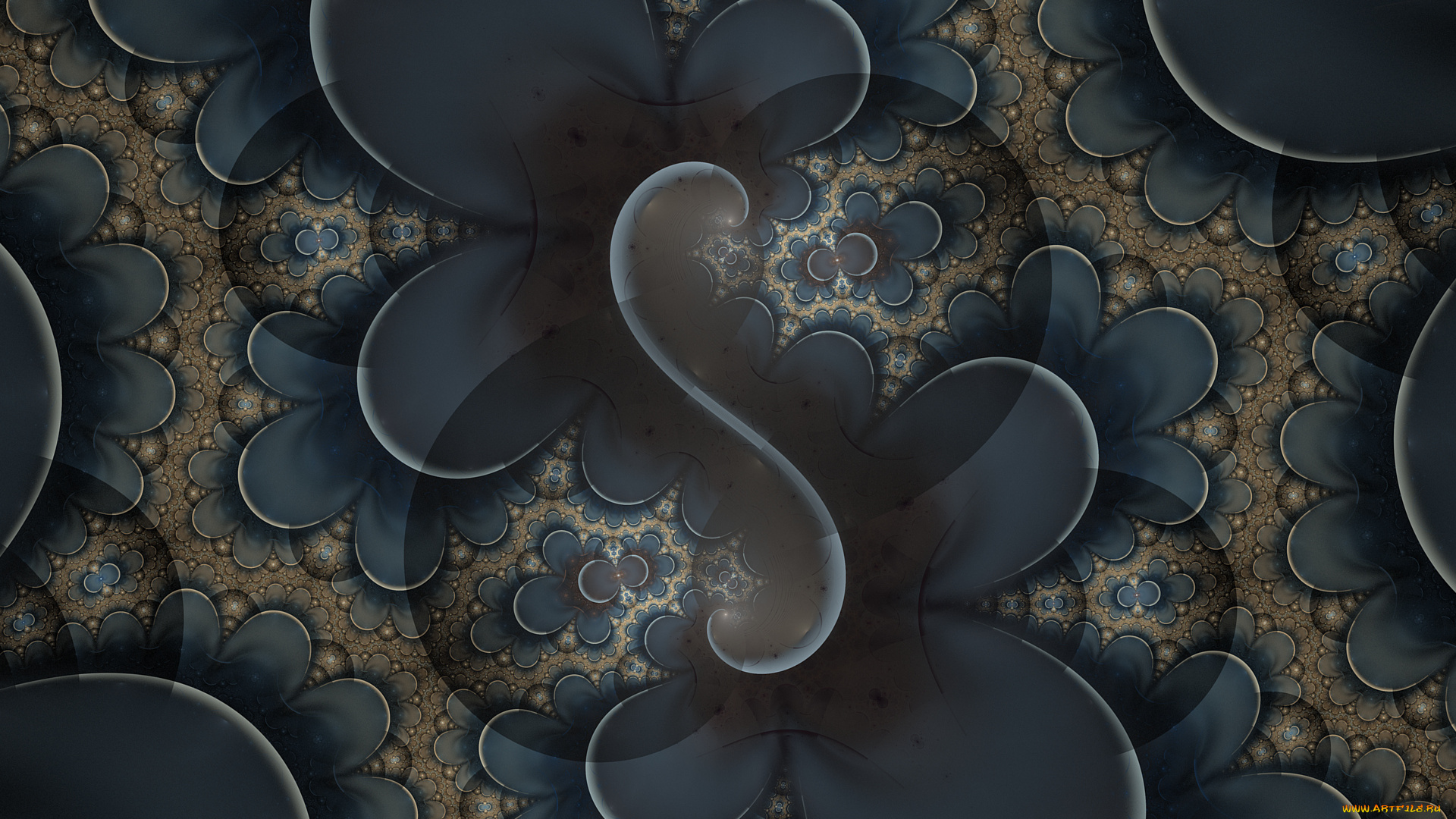 3д, графика, фракталы, , fractal, цвета, фон, узор