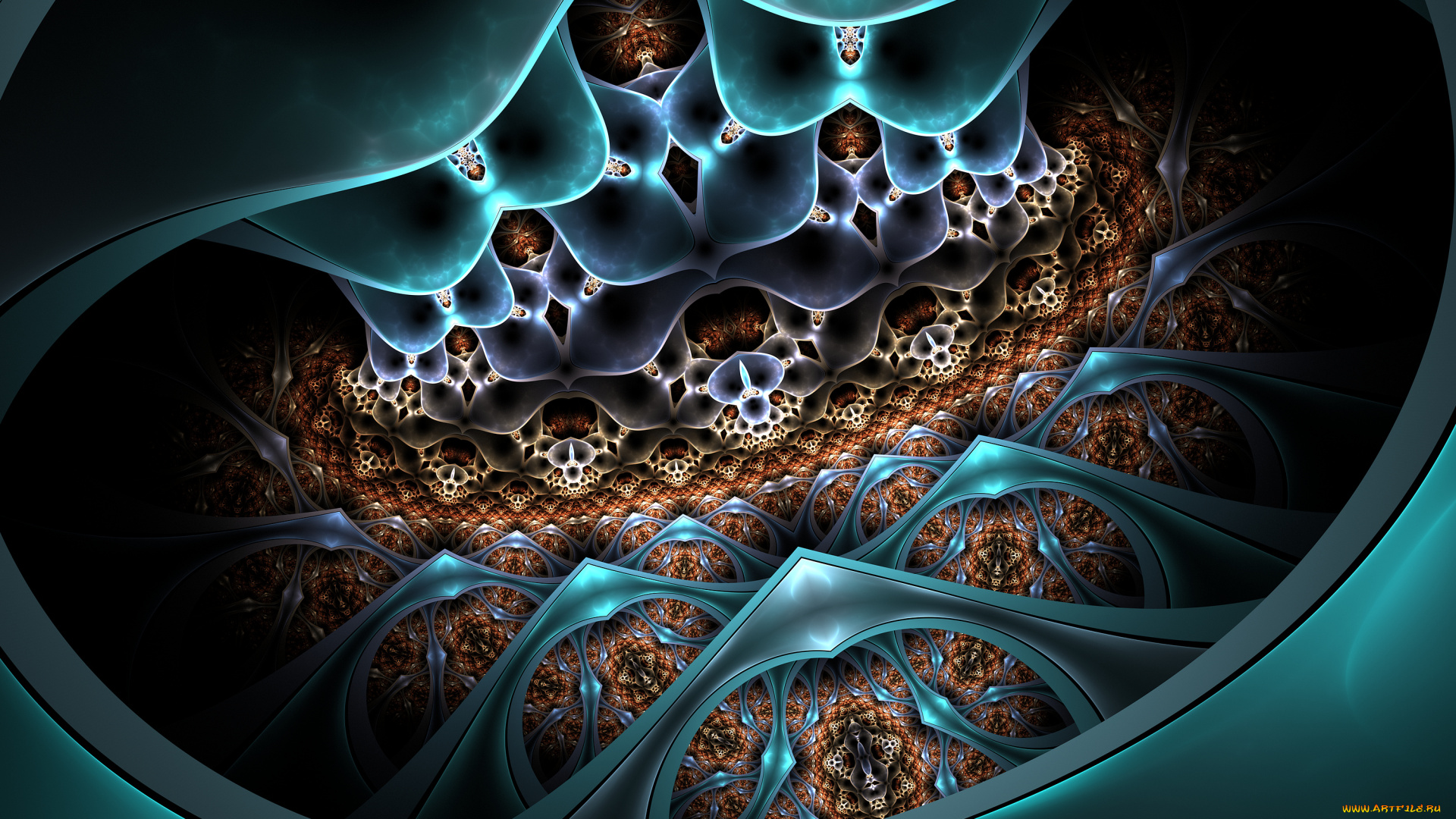 3д, графика, фракталы, , fractal, цвета, фон, узор