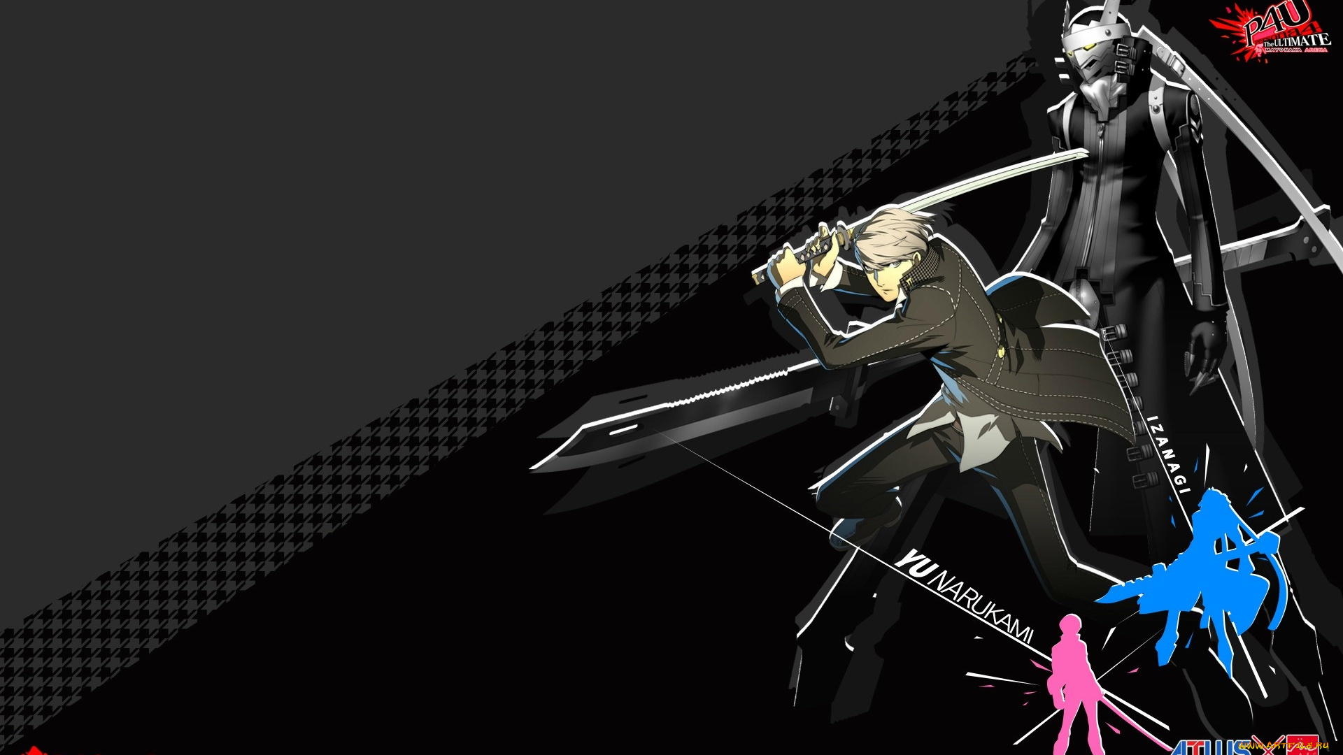 аниме, persona, 4, narukami, yuu