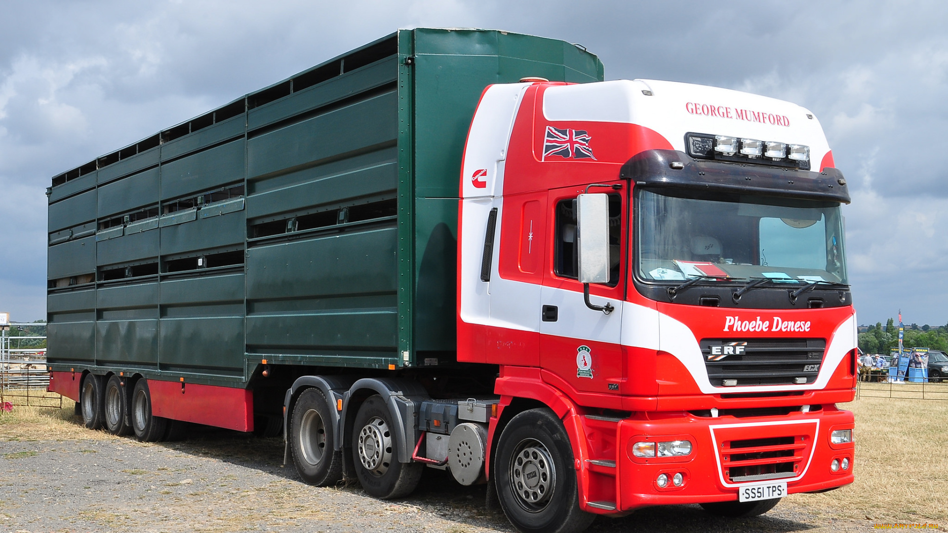 автомобили, erf, седельный, грузовик, тяжелый, тягач