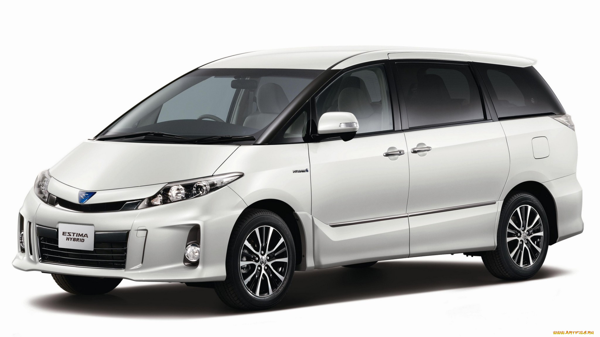 автомобили, toyota, hybrid, светлый, 2012г, estima, aeras