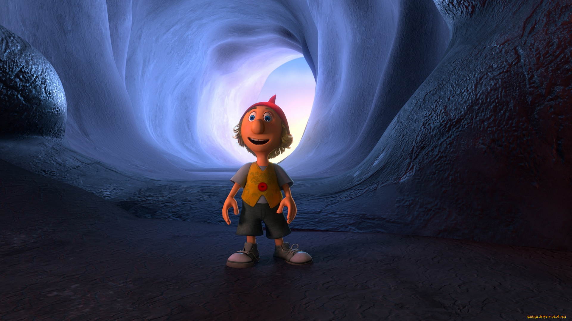 мультфильмы, -, der, 7bte, zwerg, 7-ой, гном, гном, пещера, приключение, мультфильм, der, 7bte, zwerg, 7-ой