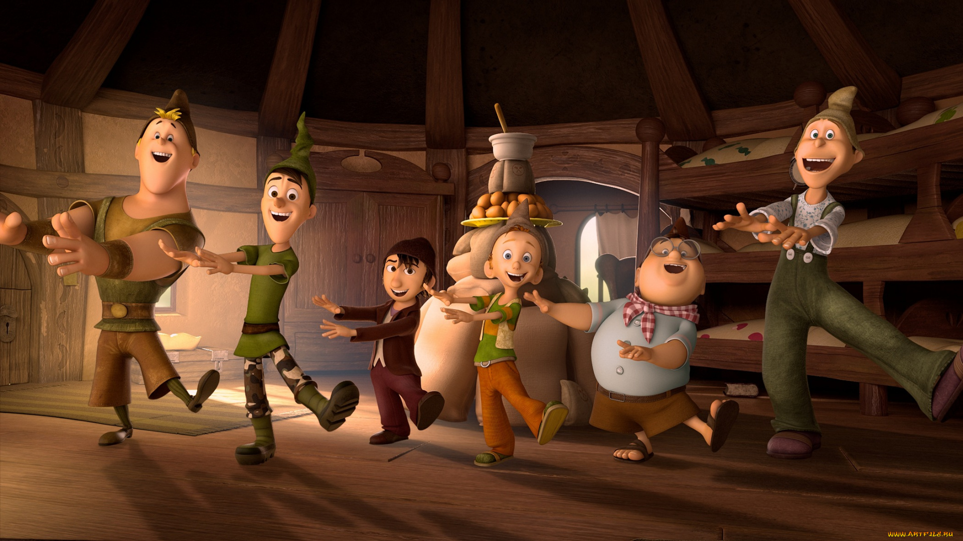 мультфильмы, -, der, 7bte, zwerg, 7-ой, гном, приключение, der, 7bte, zwerg, 7-ой, гном, мультфильм