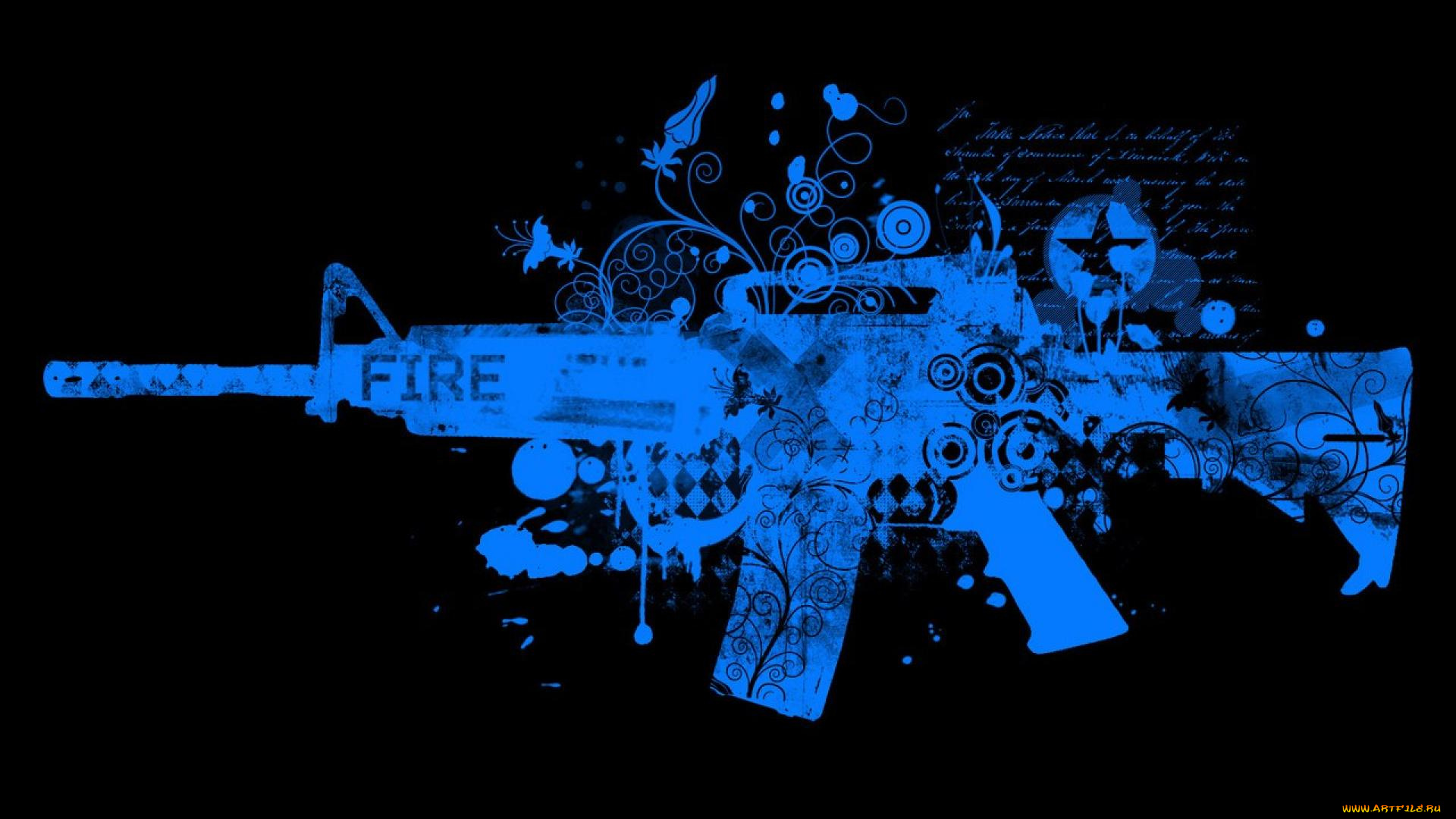 рисованные, минимализм, автомат, фон