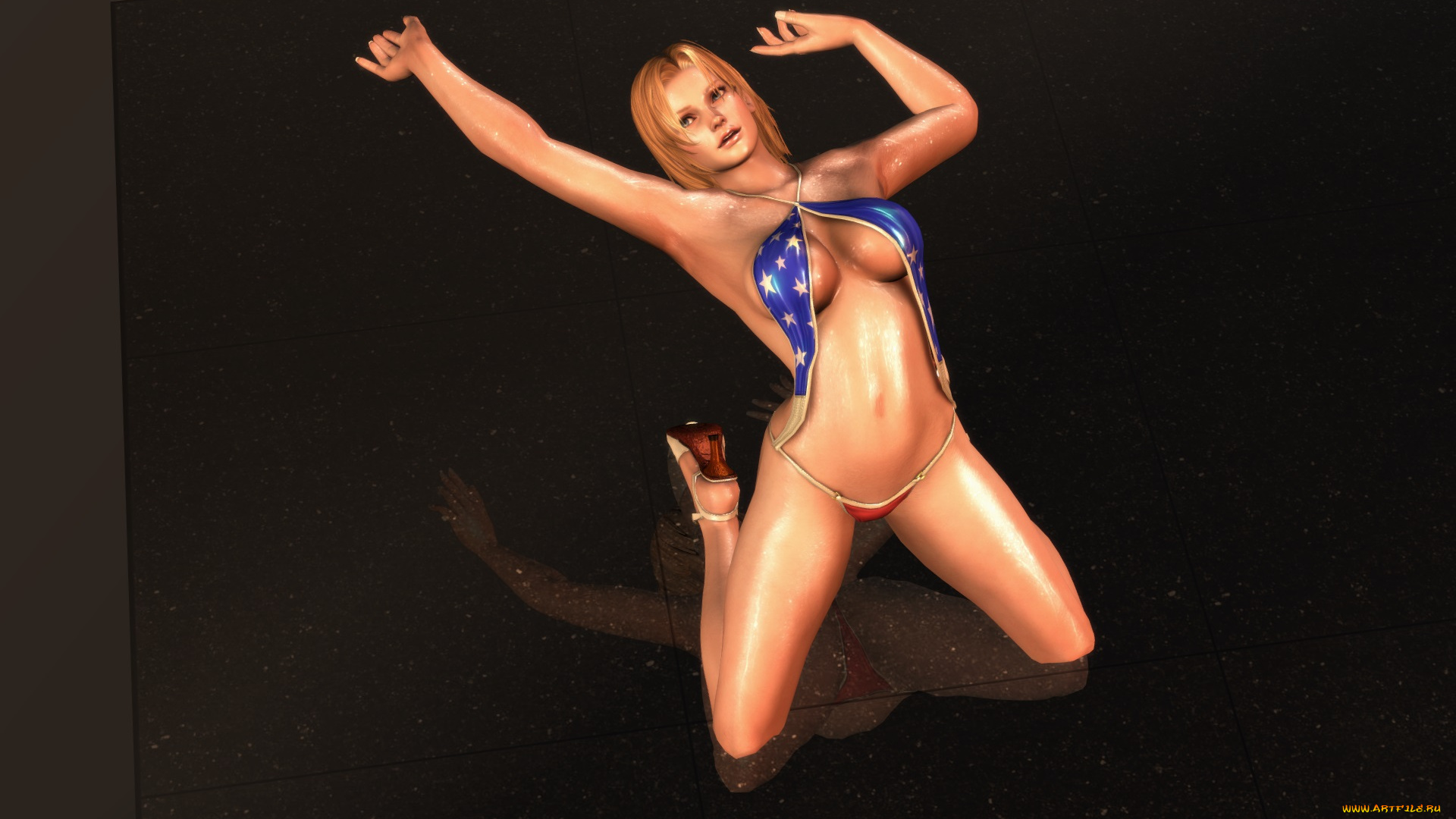 tina, armstron, 3д, графика, люди, , people, фон, взгляд, девушка