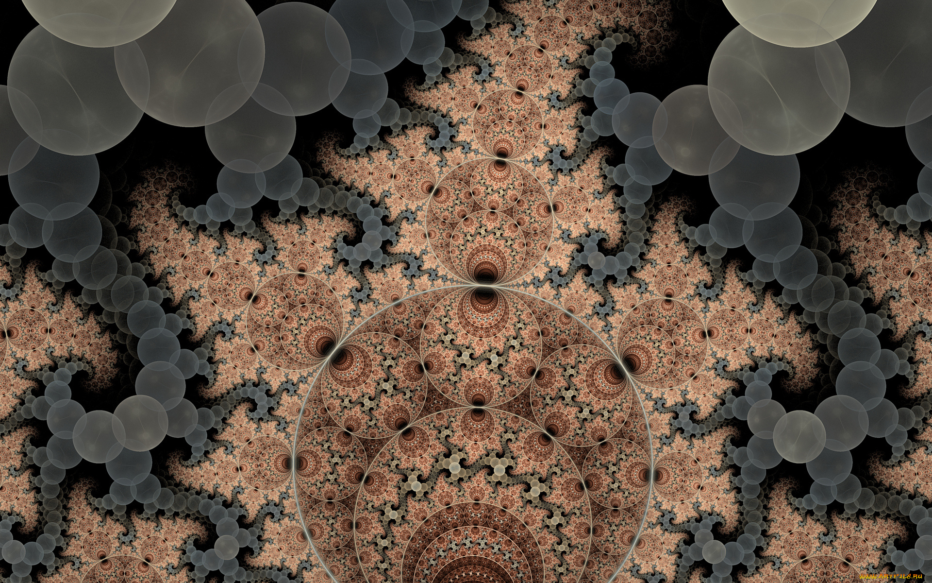 3д, графика, фракталы, , fractal, цвета, фон, узор