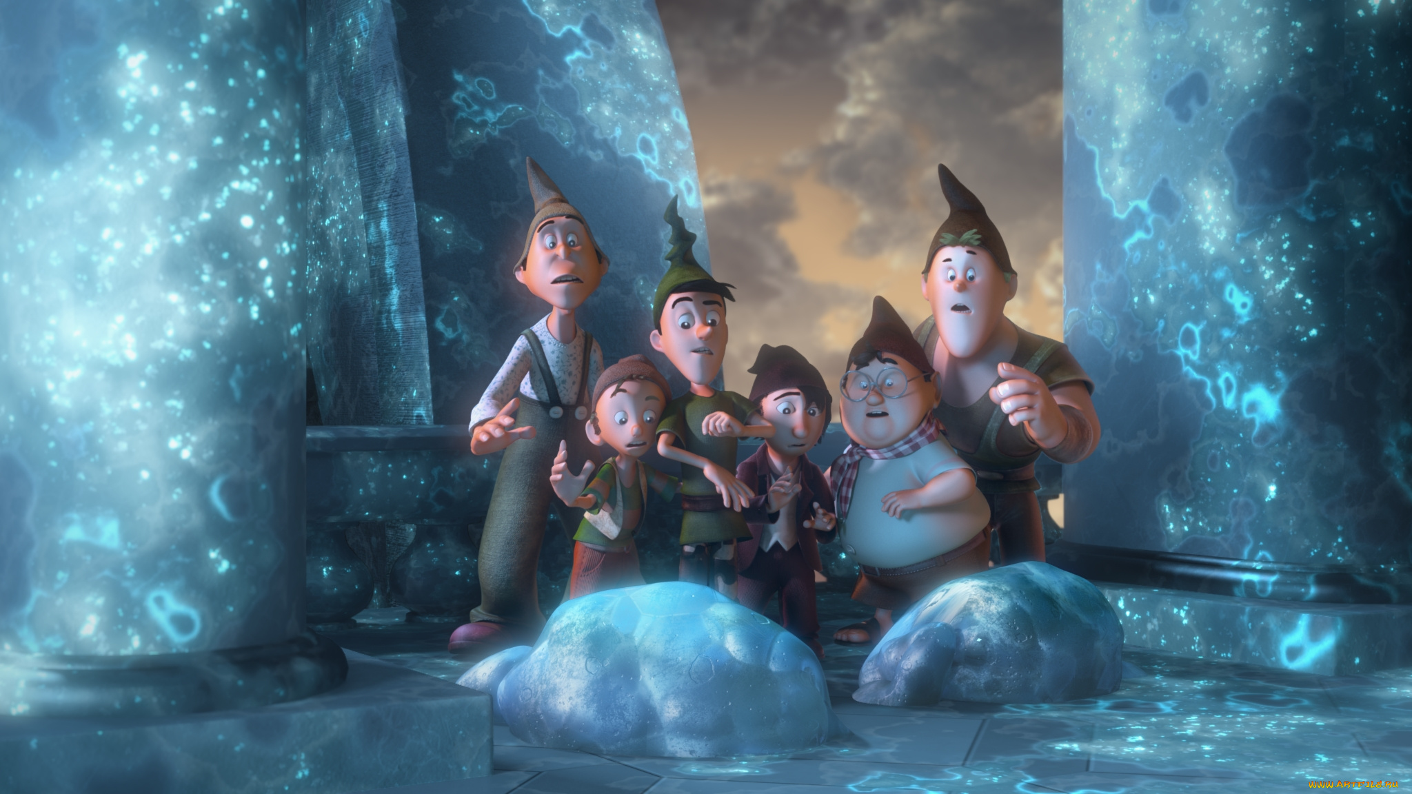 мультфильмы, -, der, 7bte, zwerg, 7-ой, гном, der, 7bte, zwerg, 7-ой, гном, мультфильм, приключение