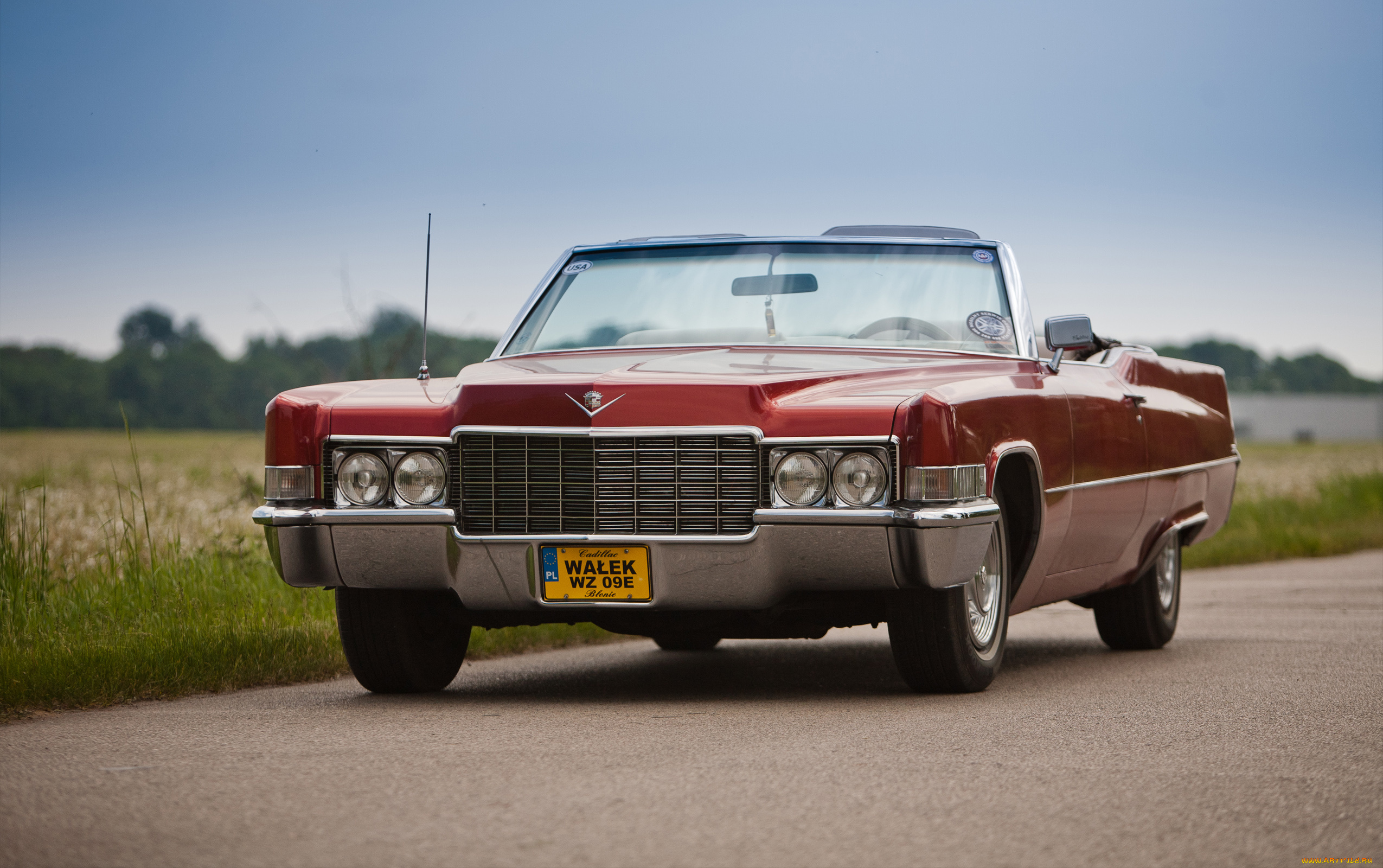 автомобили, cadillac, convertible, red, eldorado, caddy