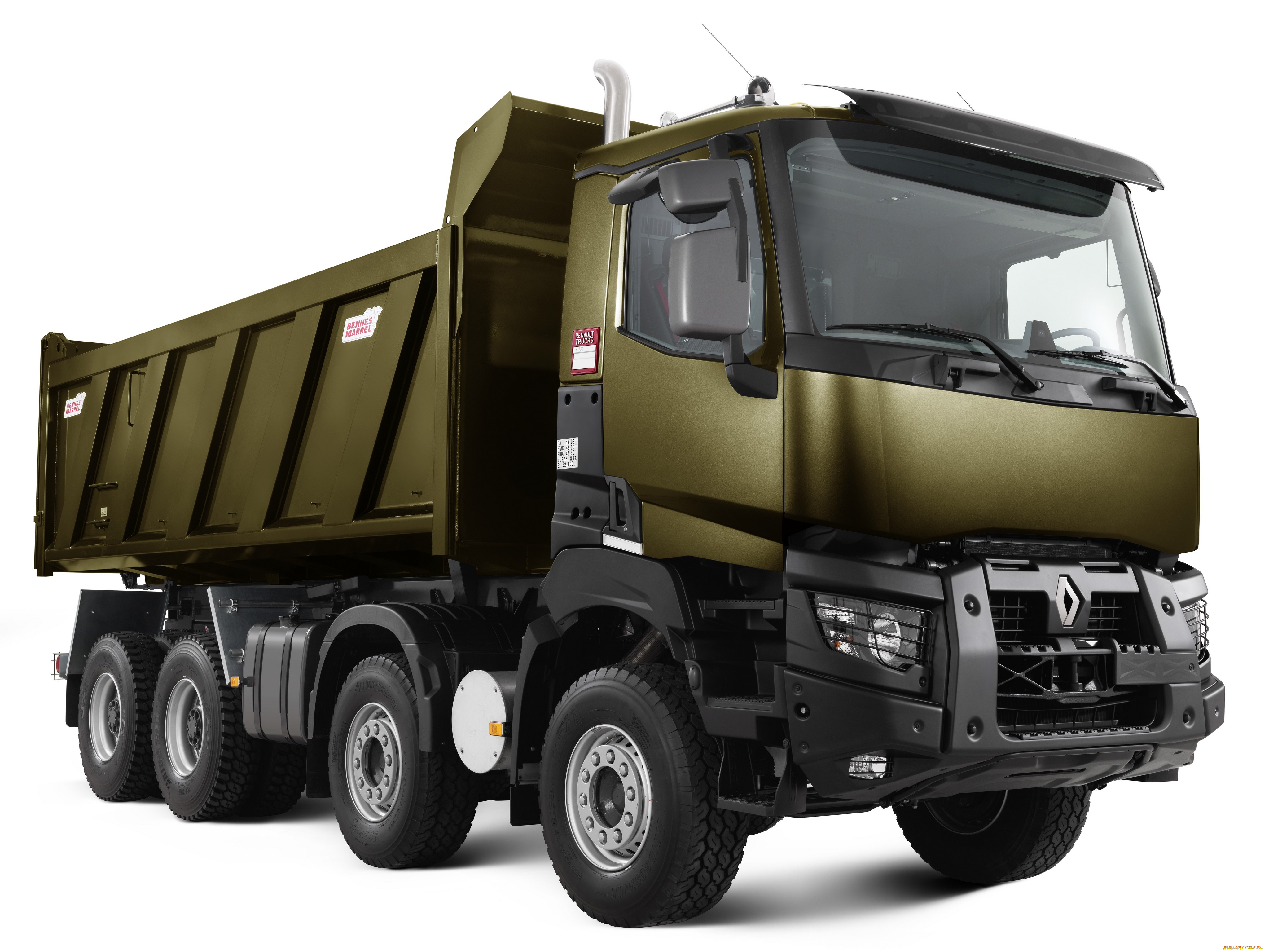 автомобили, renault, 2013г, tipper, 8x4, k, 440