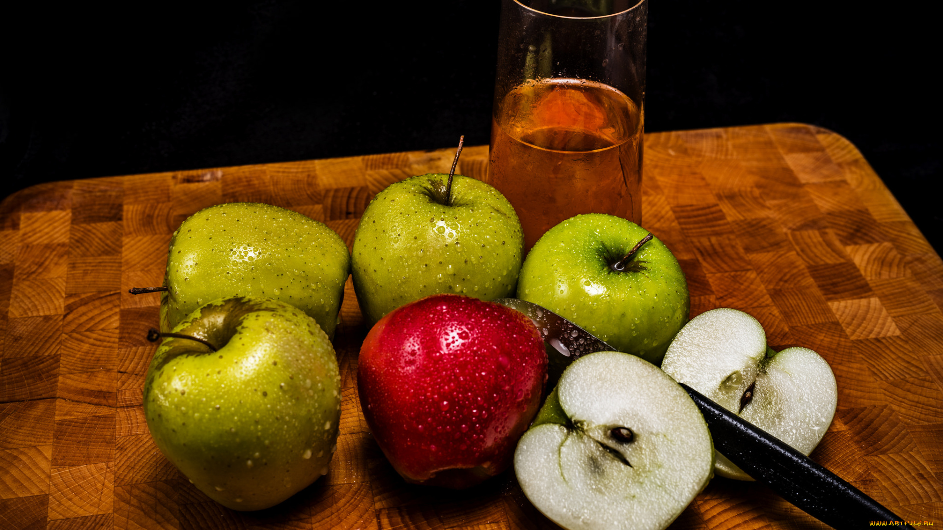 еда, Яблоки, сок, плоды