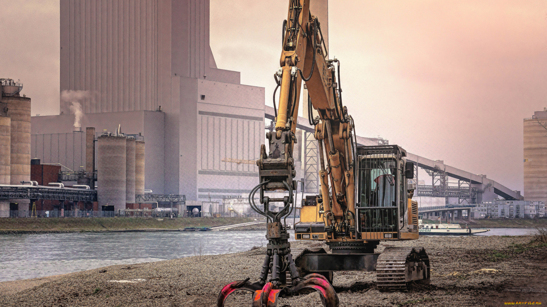 техника, экскаваторы, экскаватор