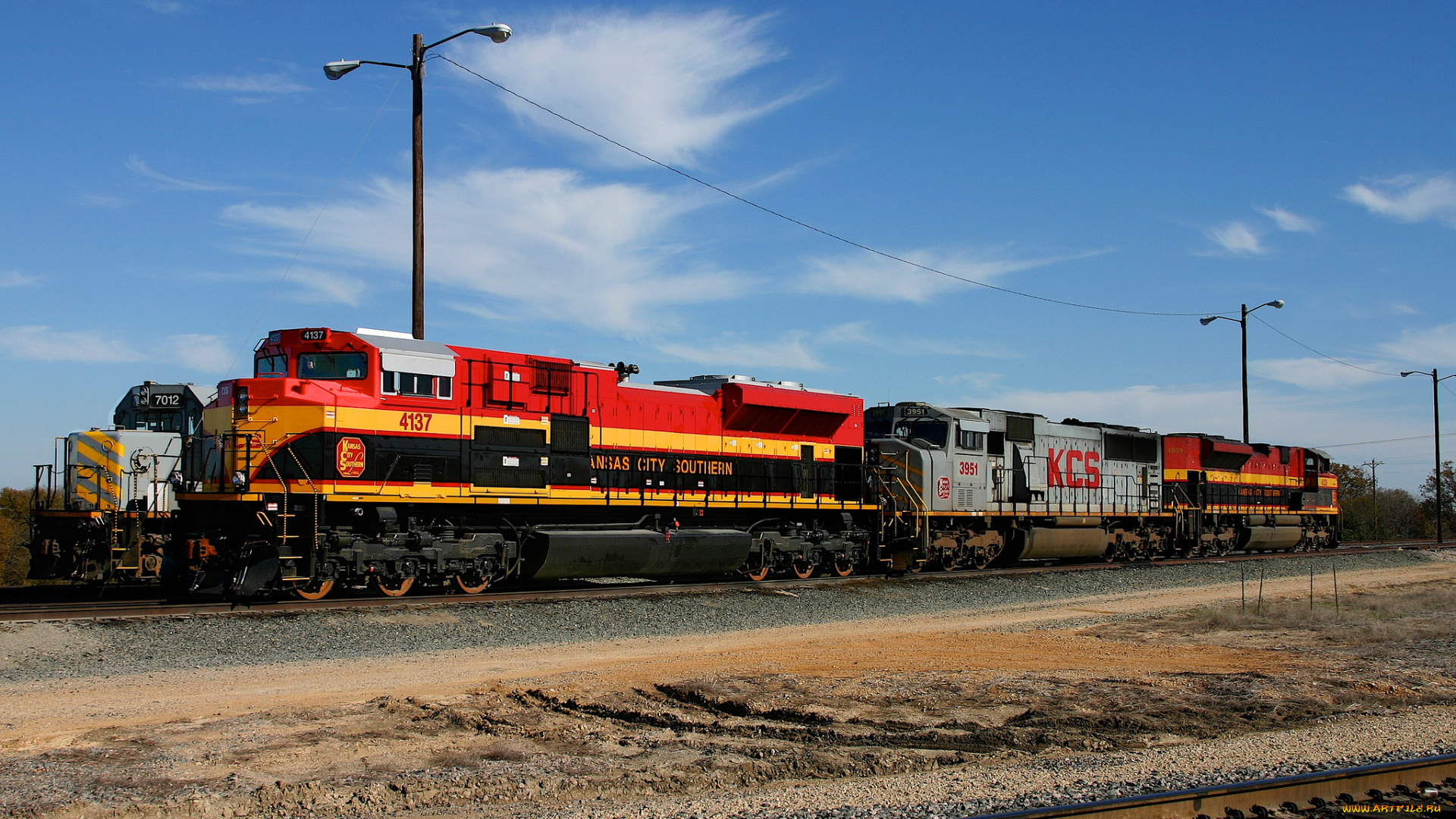 техника, локомотивы, дорога, железная, рельсы, локомотив