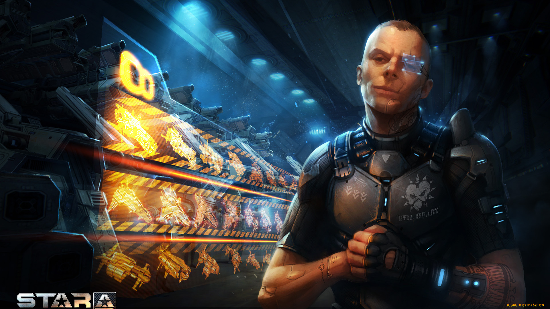 видео, игры, star, conflict, персонаж