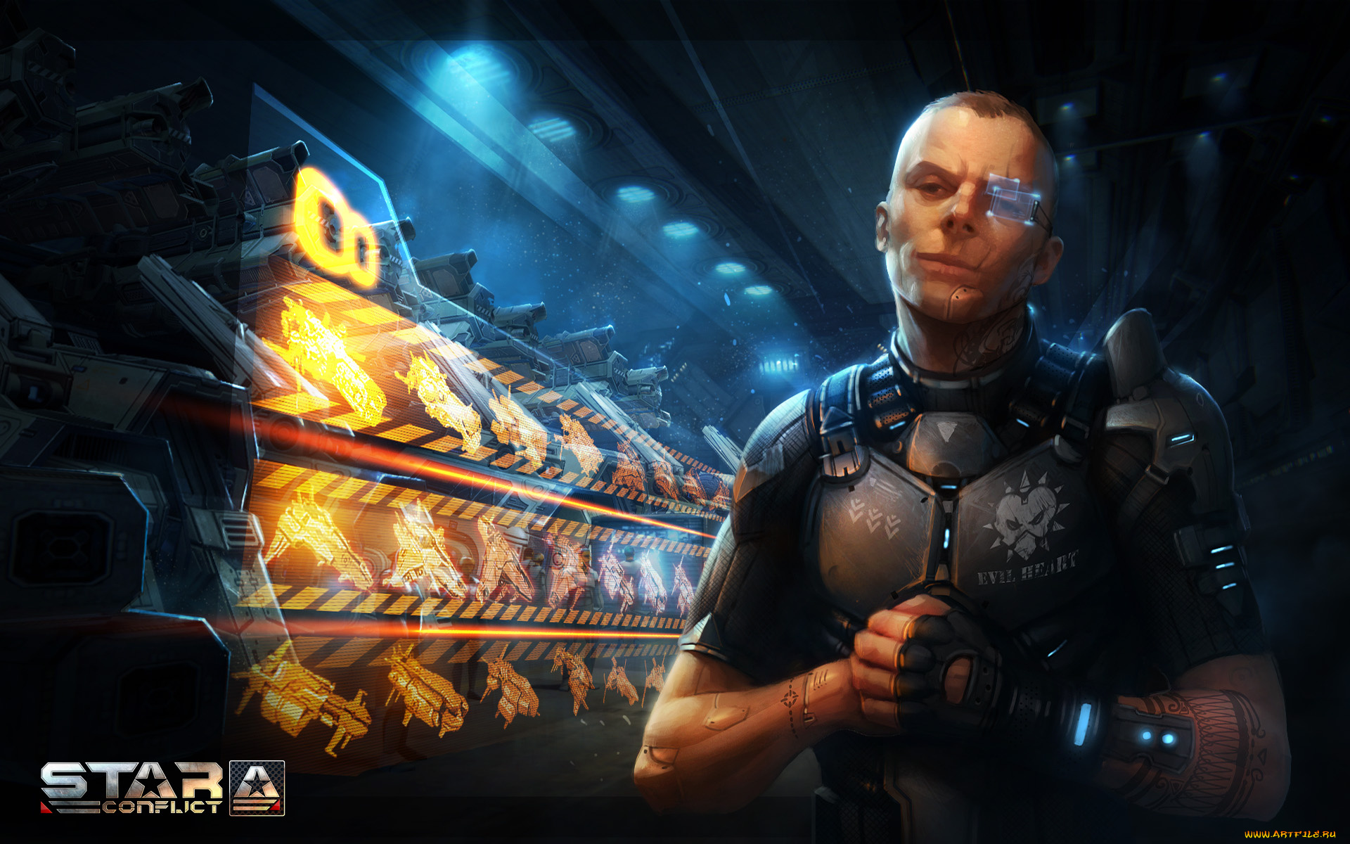 видео, игры, star, conflict, персонаж