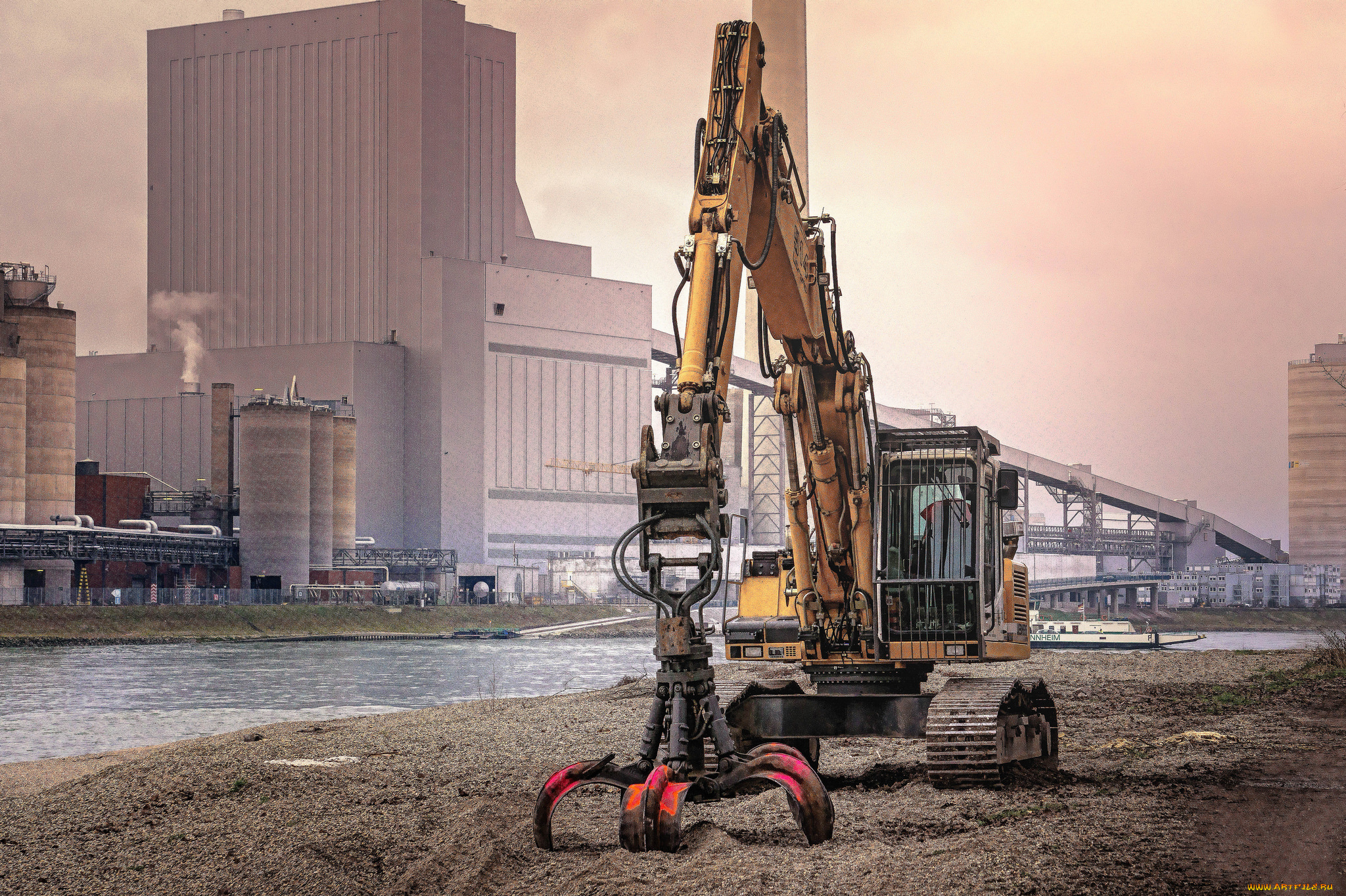 техника, экскаваторы, экскаватор