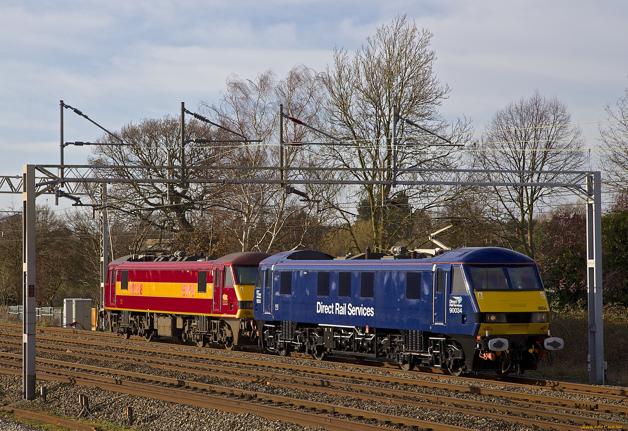 техника, локомотивы, дорога, железная, локомотив, рельсы