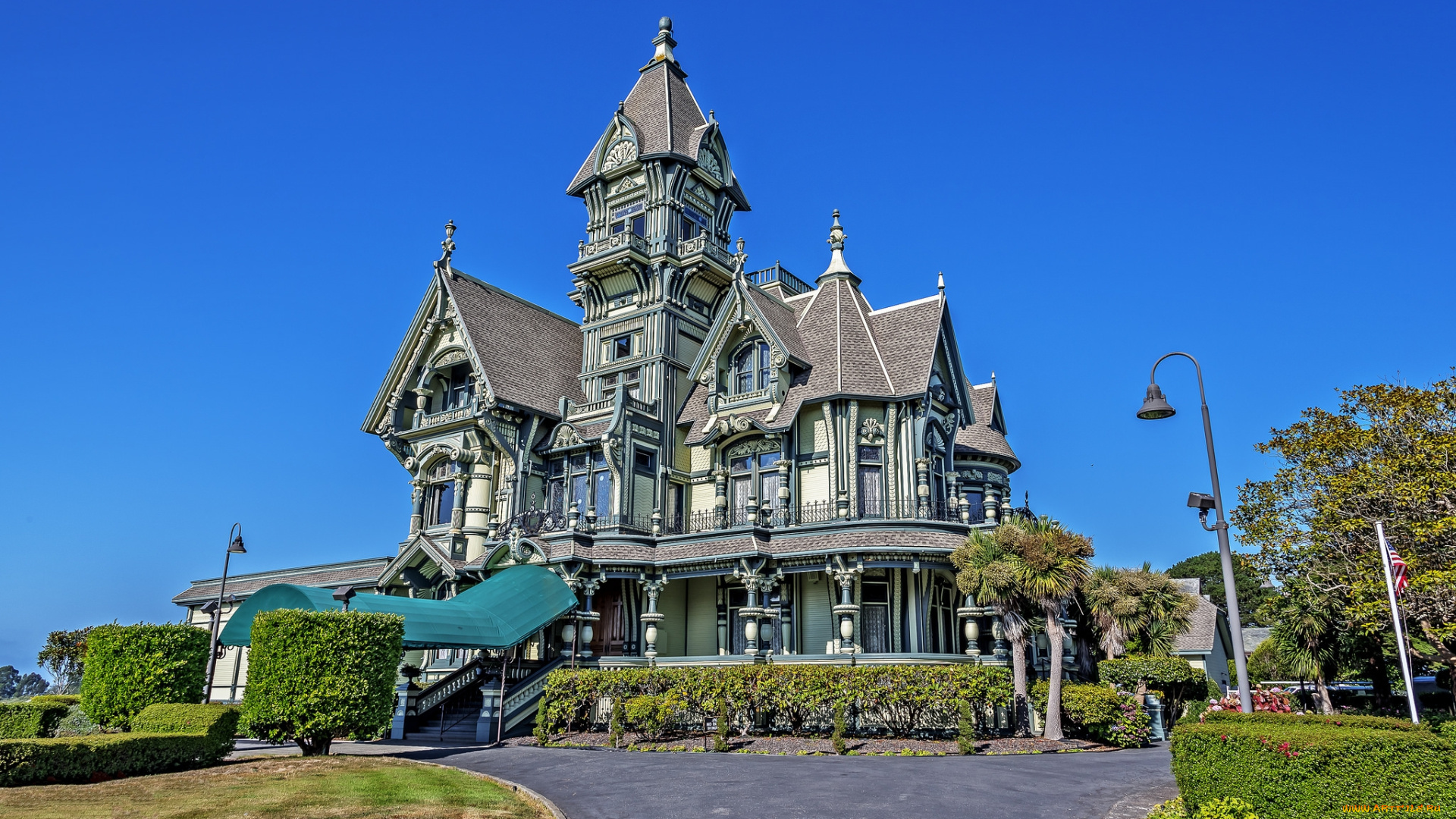 american, victorian, classic, города, -, здания, , дома, особняк