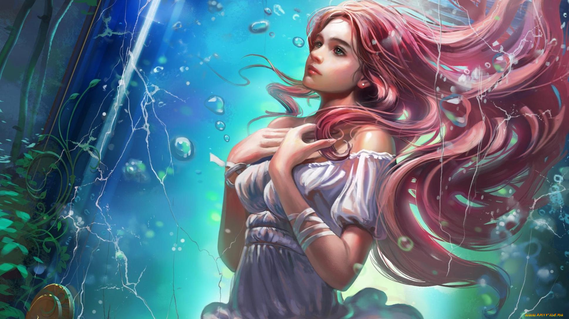 фэнтези, девушки, фентези, девушка, арт