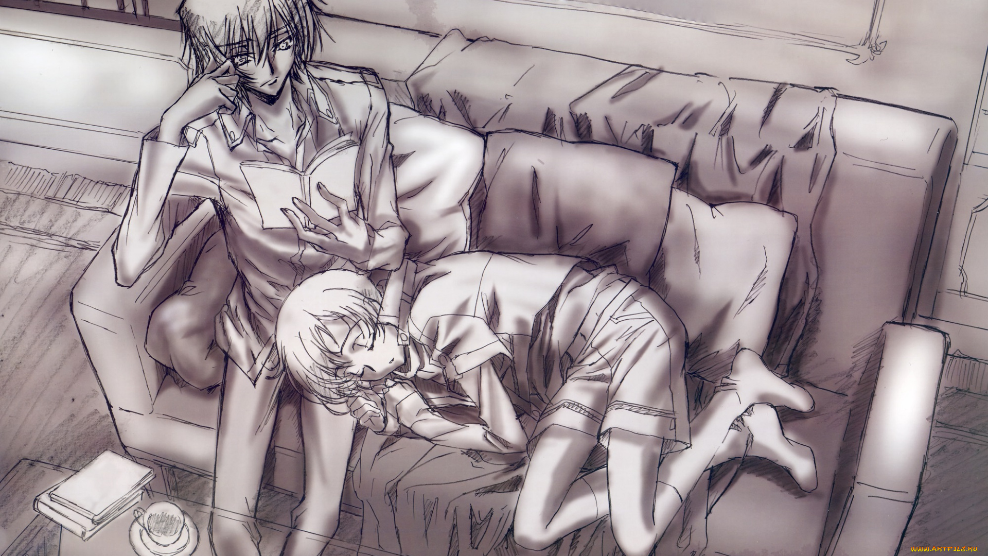 аниме, code, geass, код, гиасс