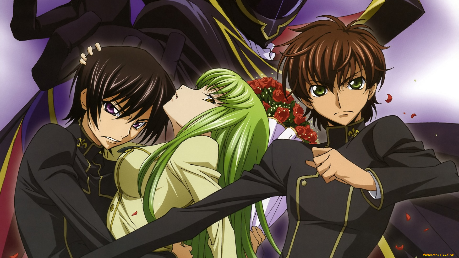 аниме, code, geass, код, гиасс