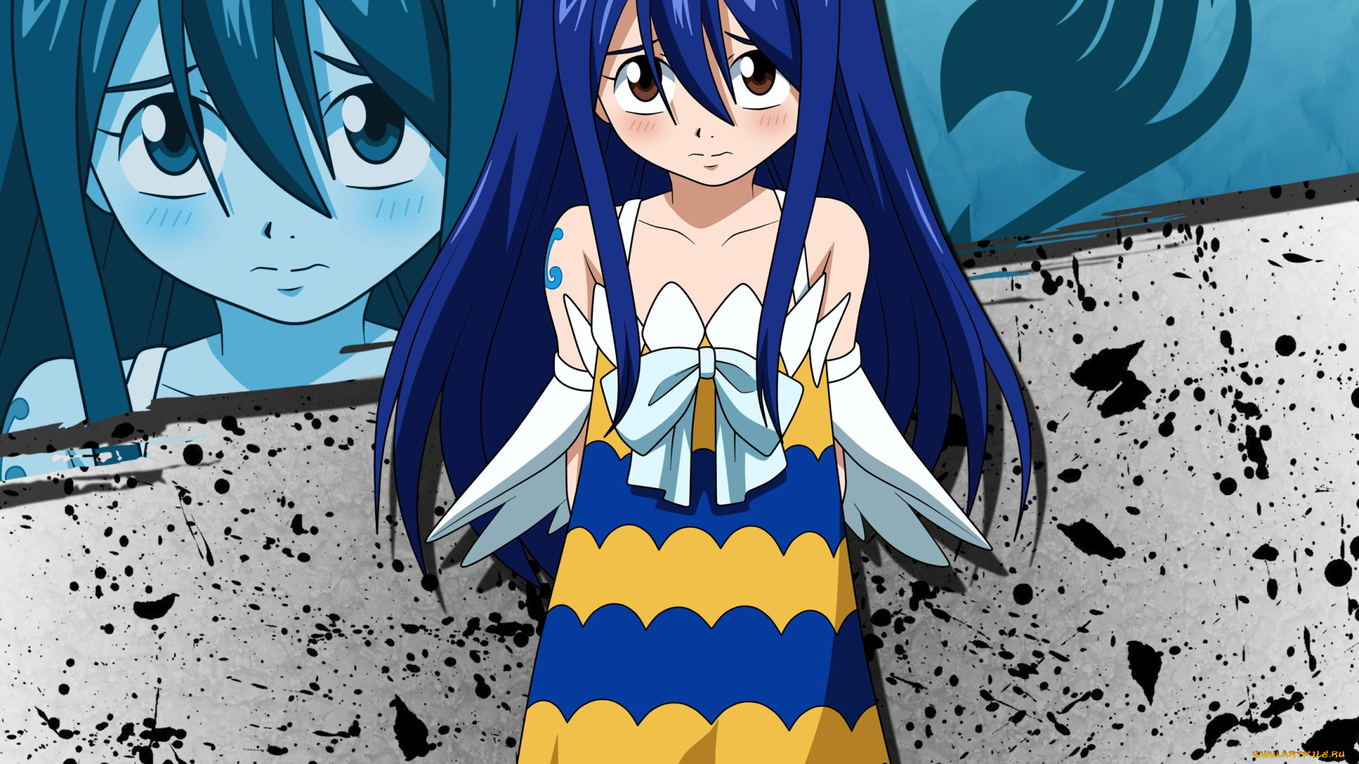 аниме, fairy, tail, венди