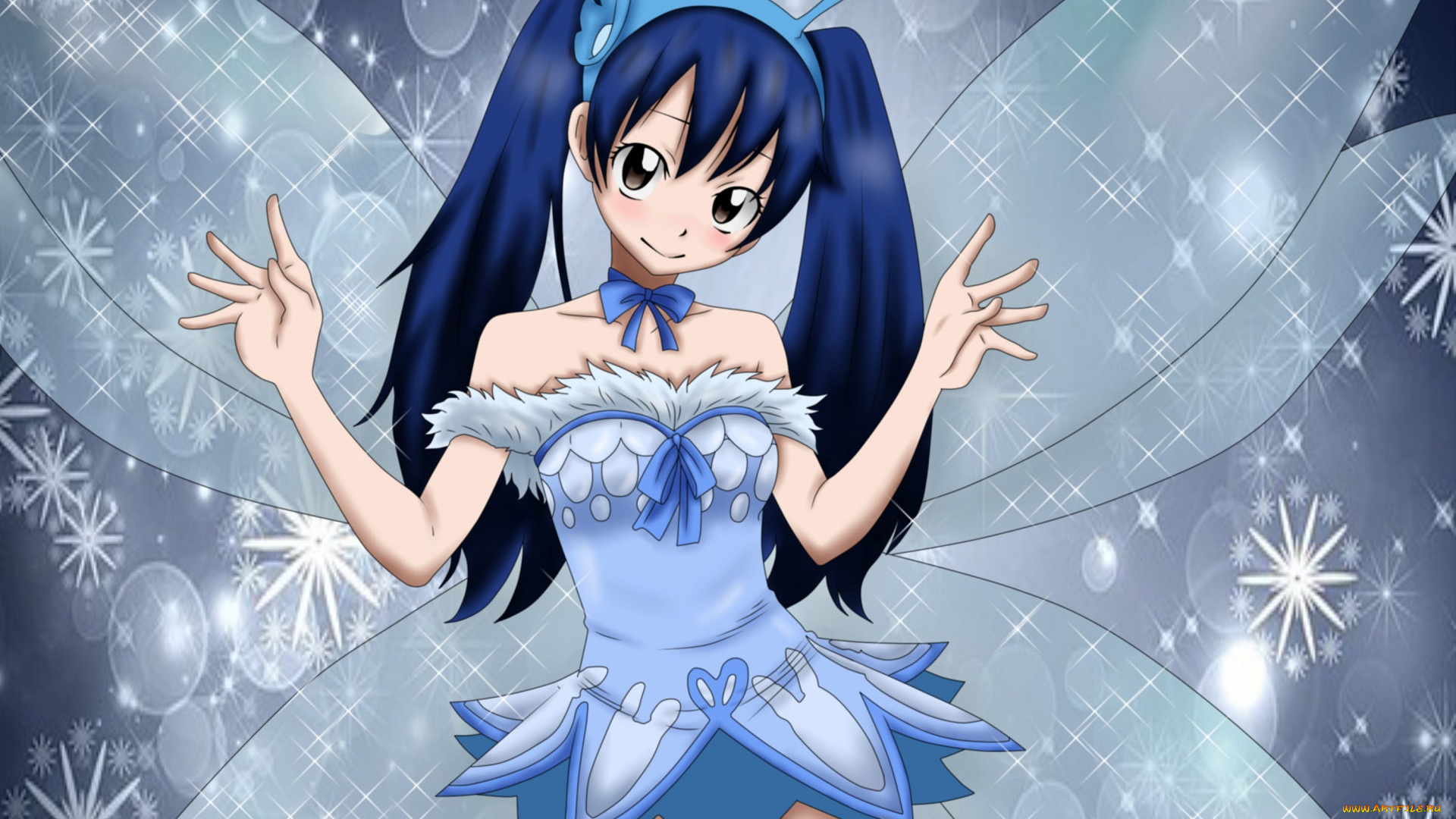 аниме, fairy, tail, венди