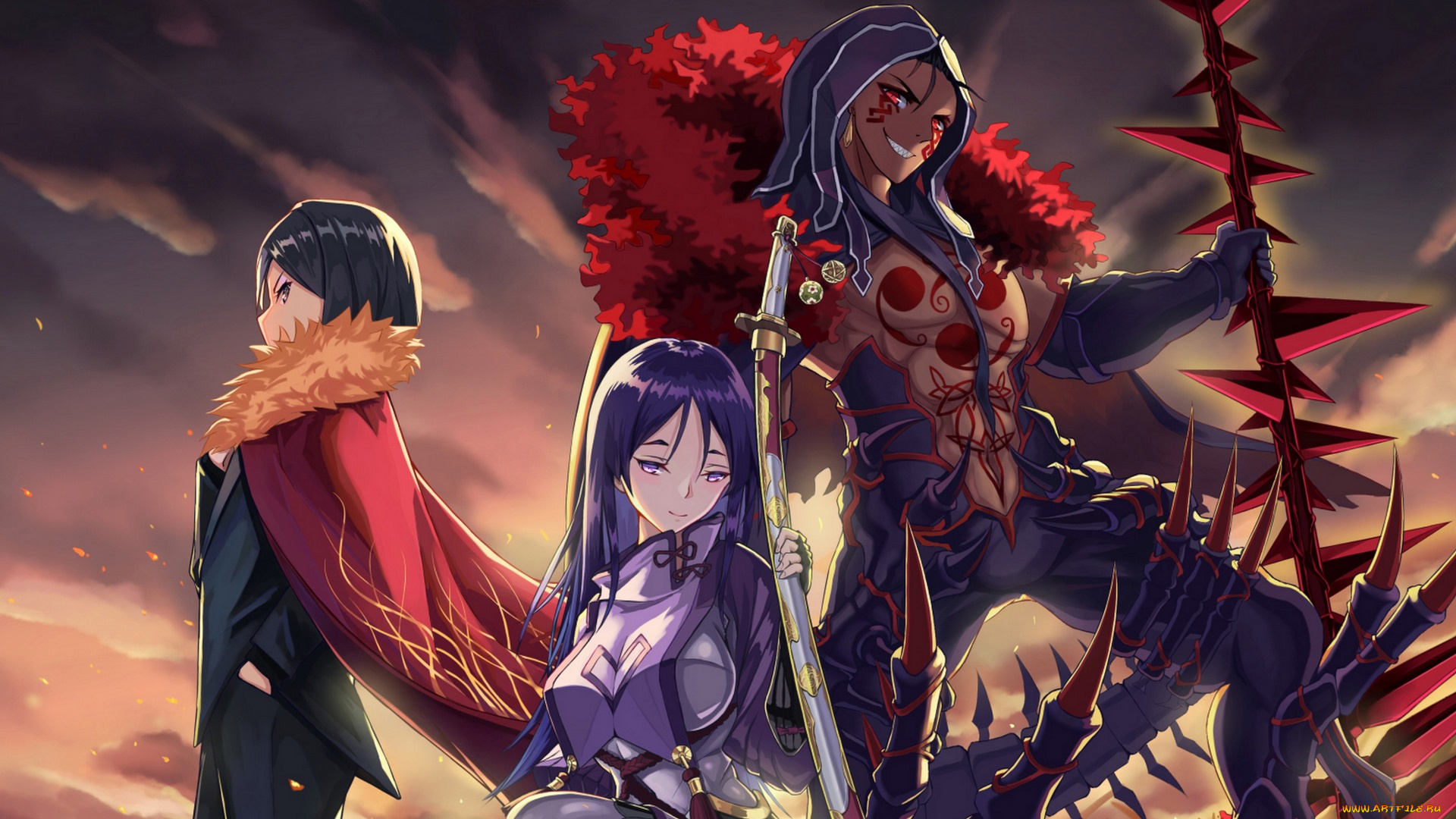 аниме, fate, stay, night