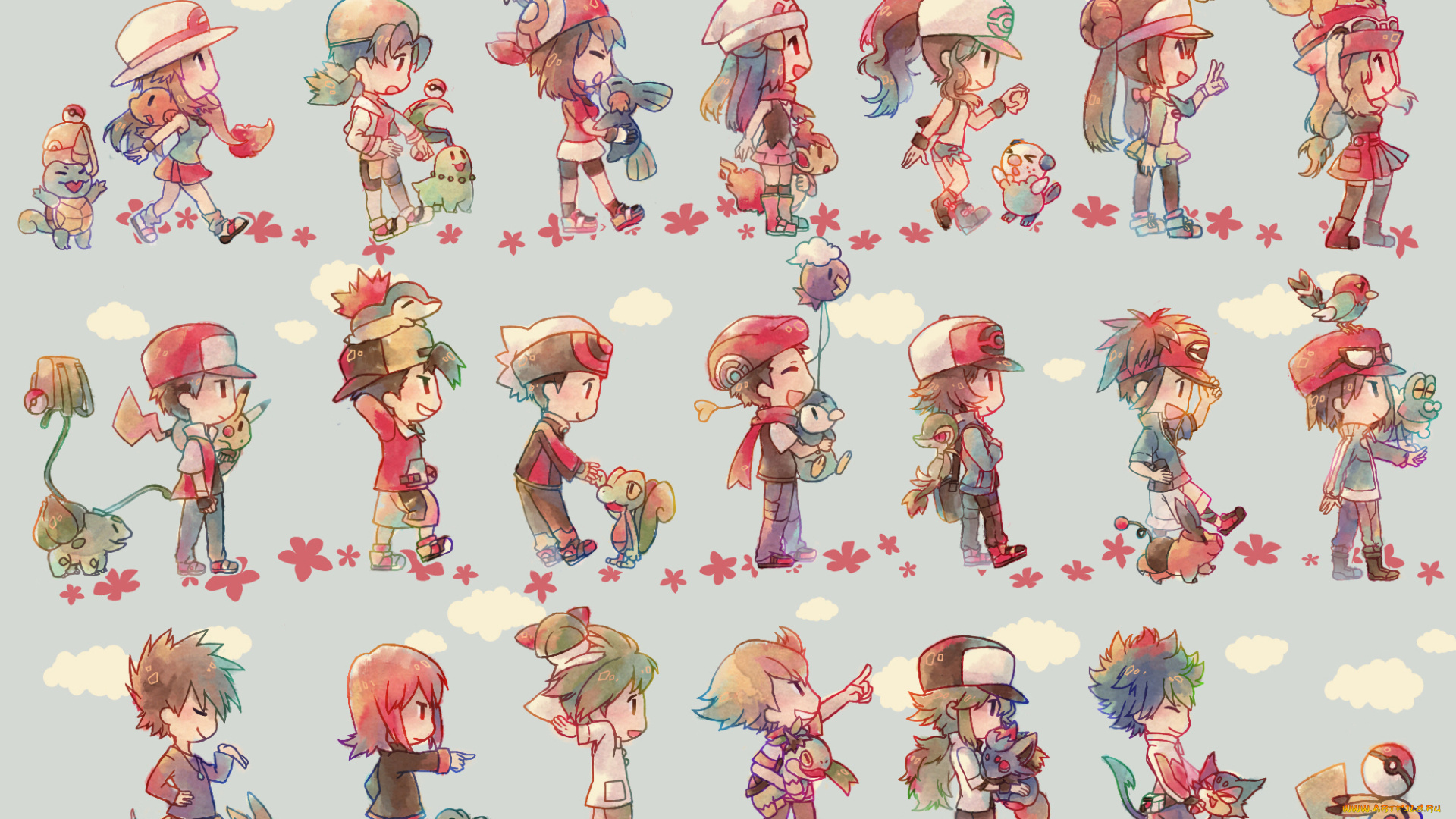 аниме, pokemon, покемон