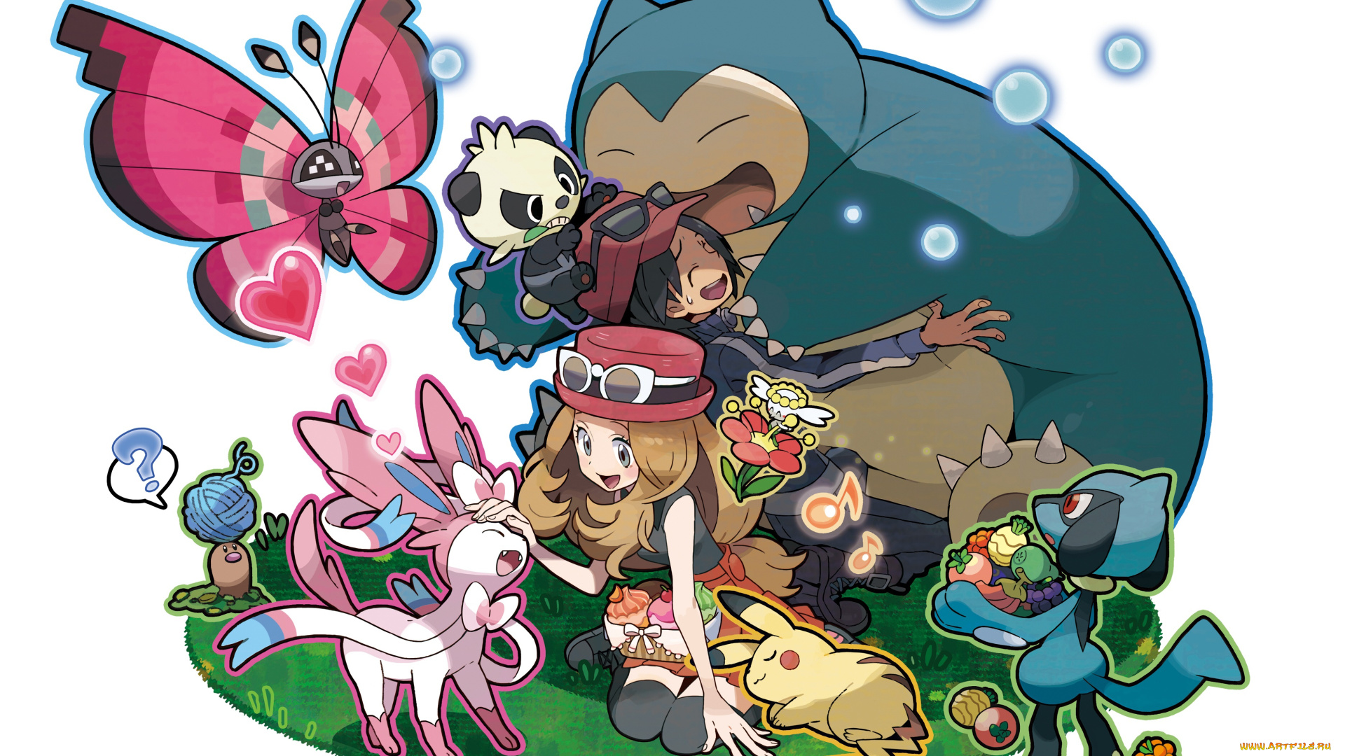 аниме, pokemon, покемон