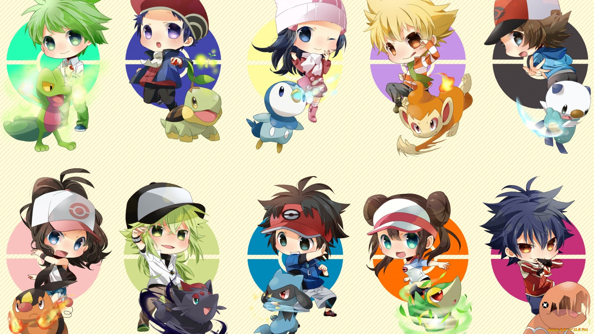 аниме, pokemon, покемон