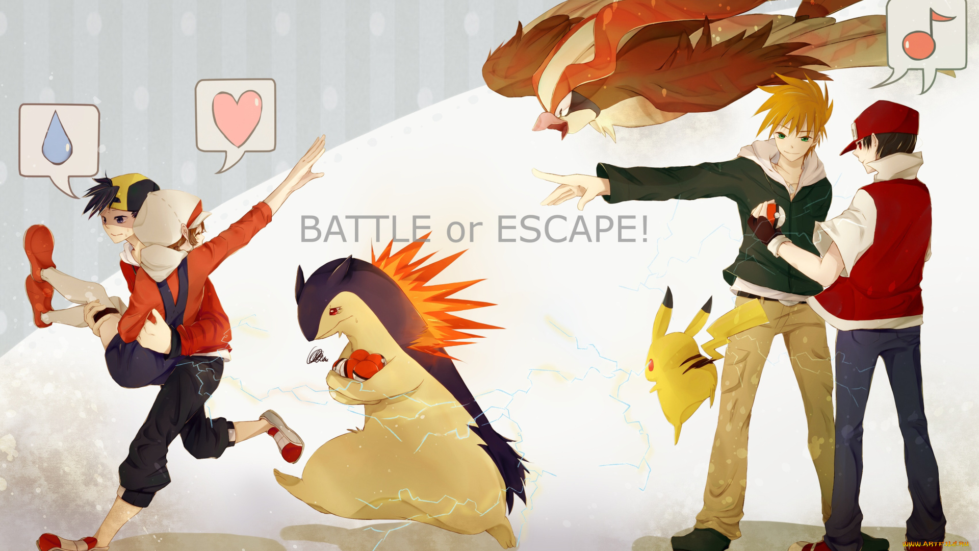 аниме, pokemon, покемон