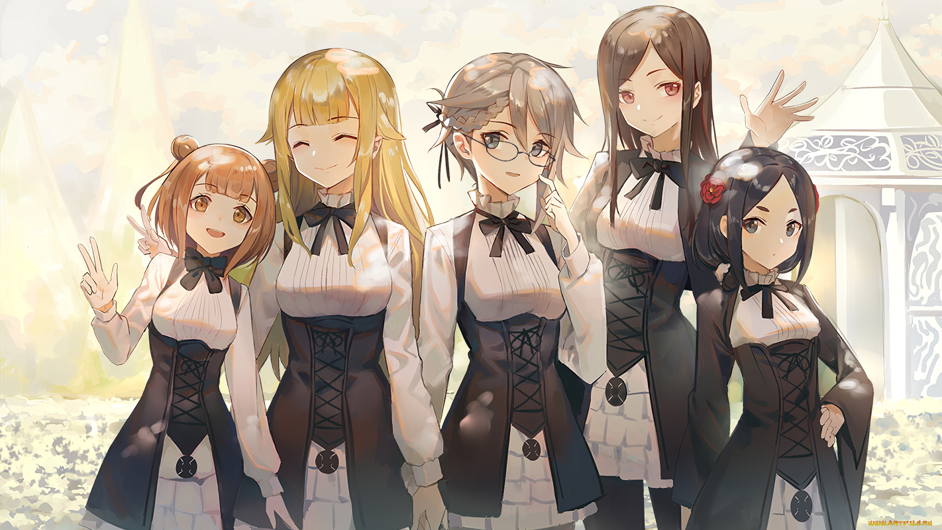 аниме, princess, principal, девушки