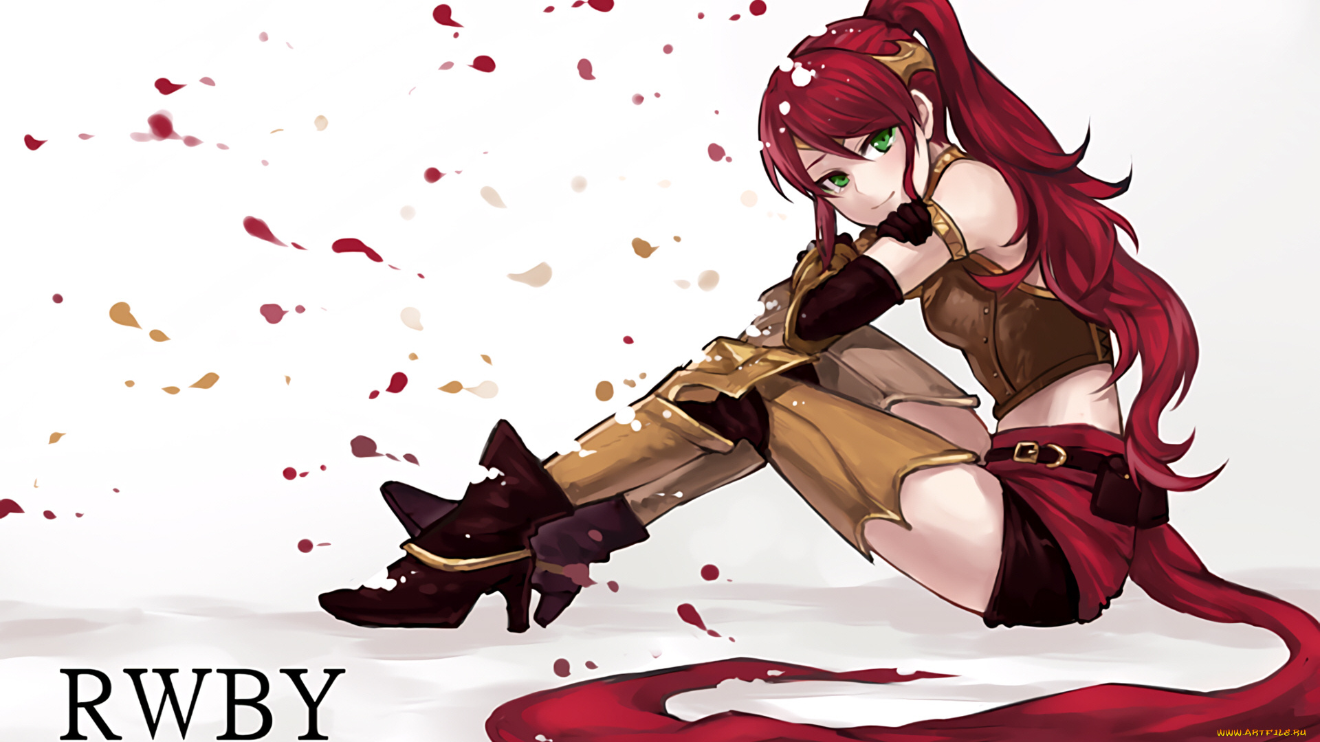 аниме, rwby, девушка